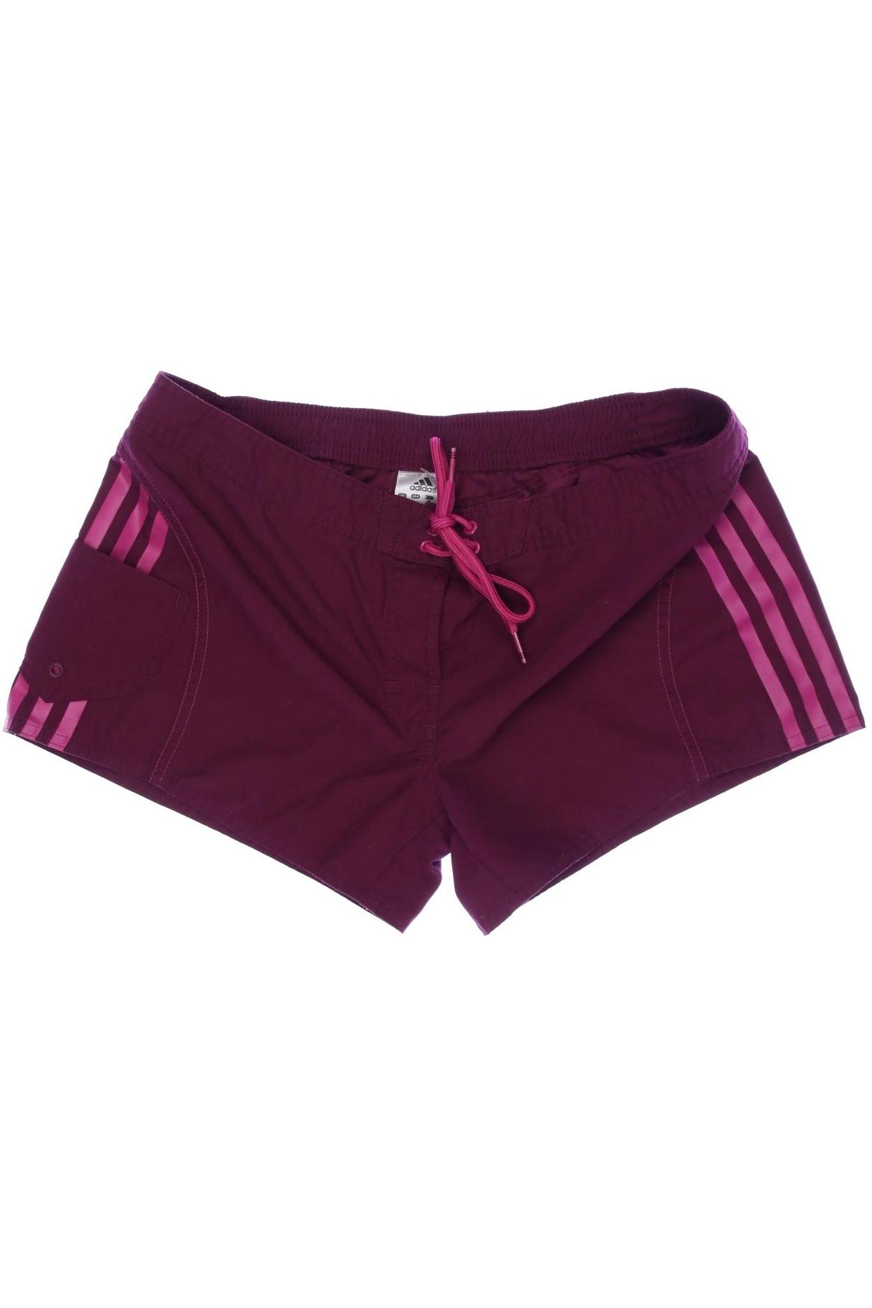 

adidas Damen Shorts, bordeaux, Gr. 38