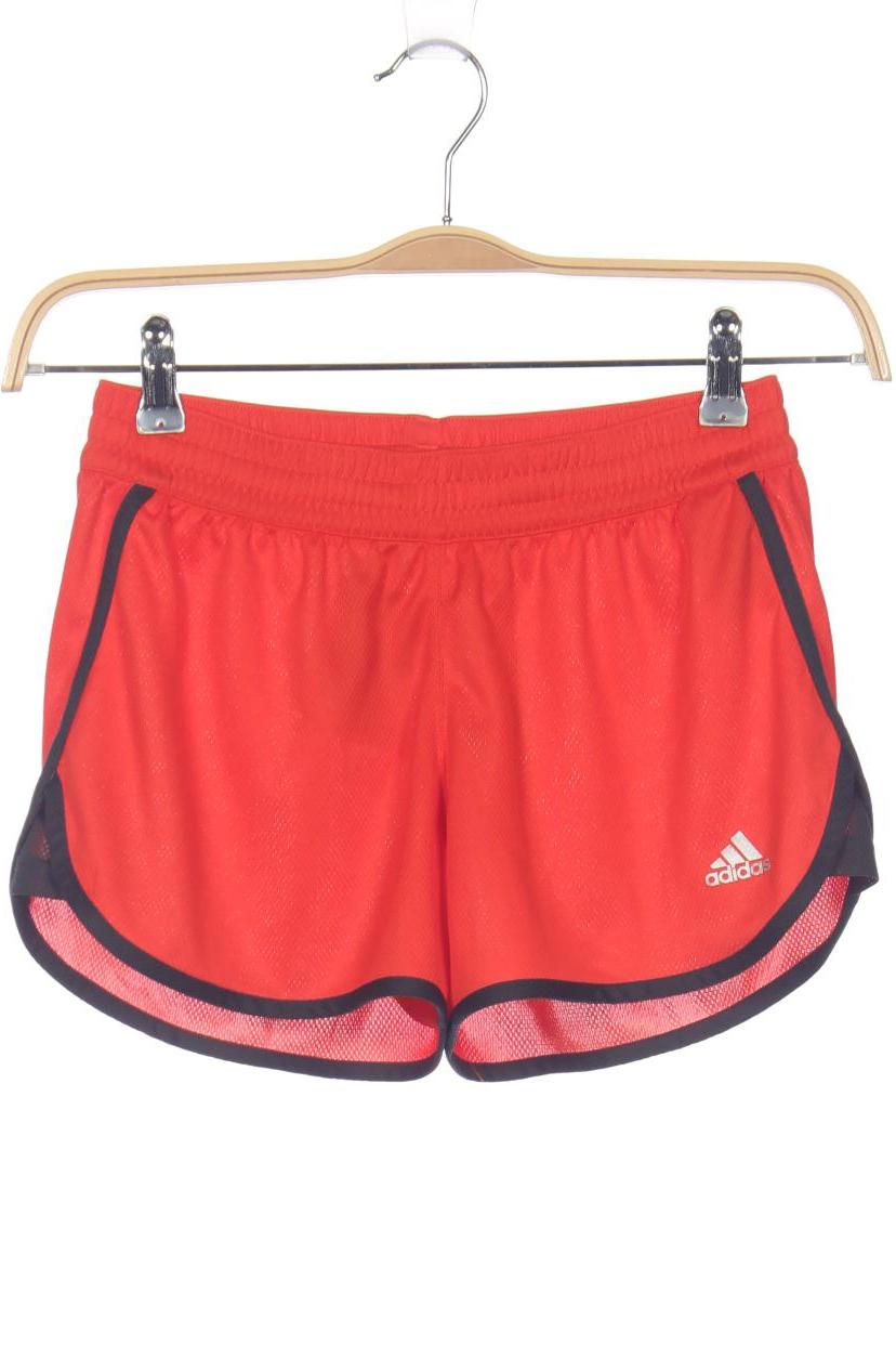 

adidas Damen Shorts, rot, Gr. 34