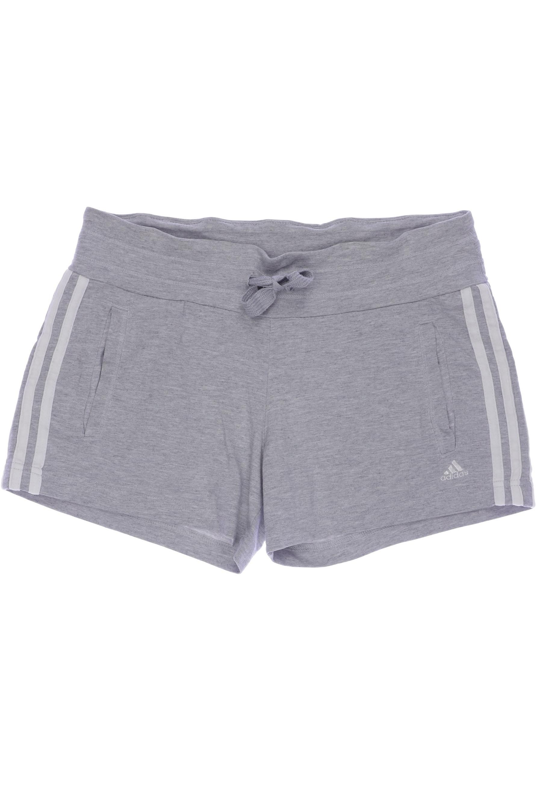 

adidas Damen Shorts, grau, Gr. 34
