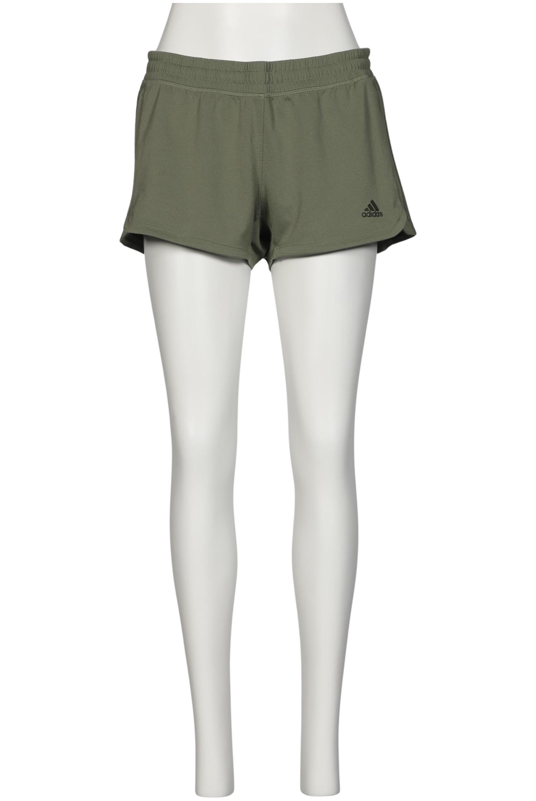 

adidas Damen Shorts, grün, Gr. 36