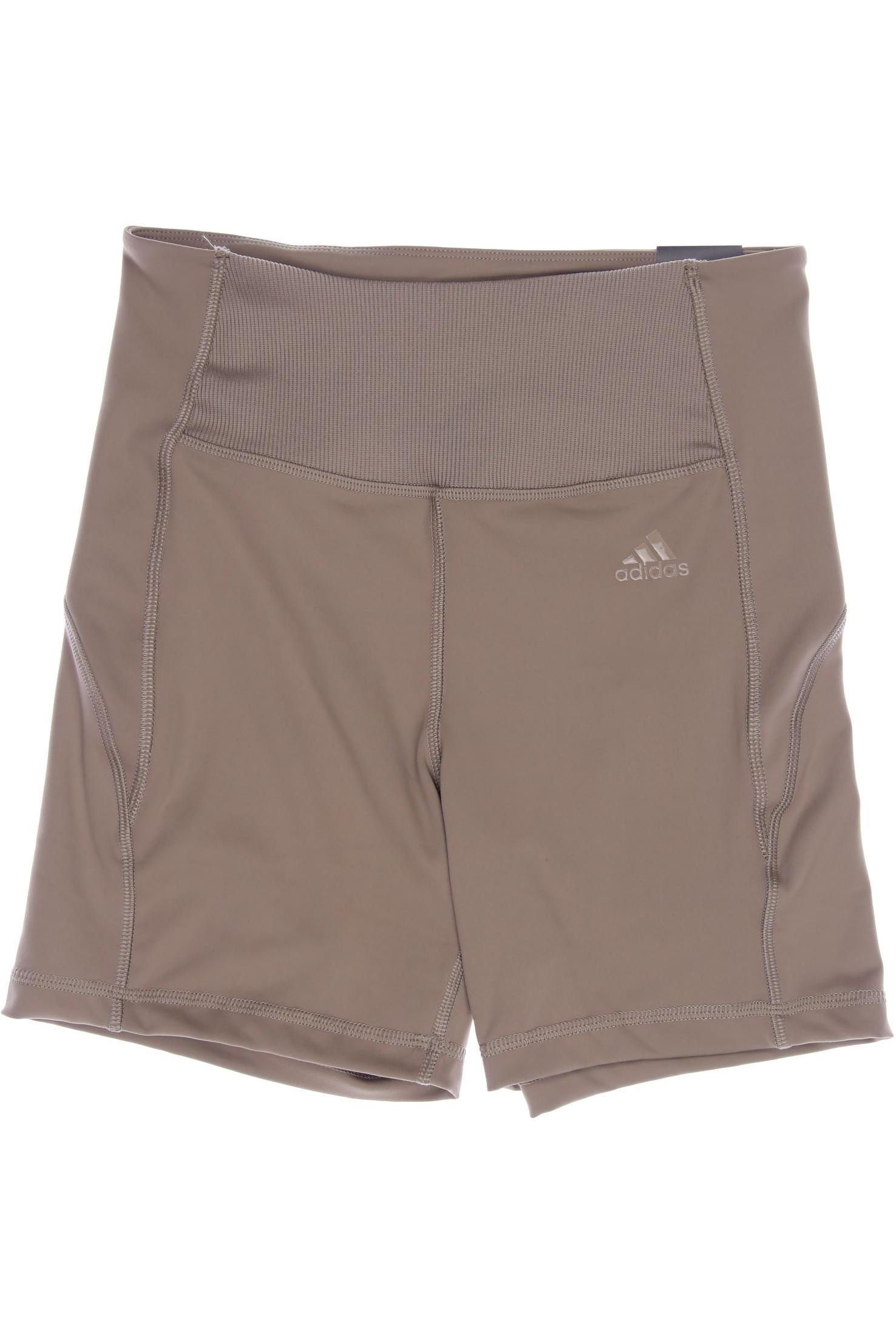 

adidas Damen Shorts, beige, Gr. 36