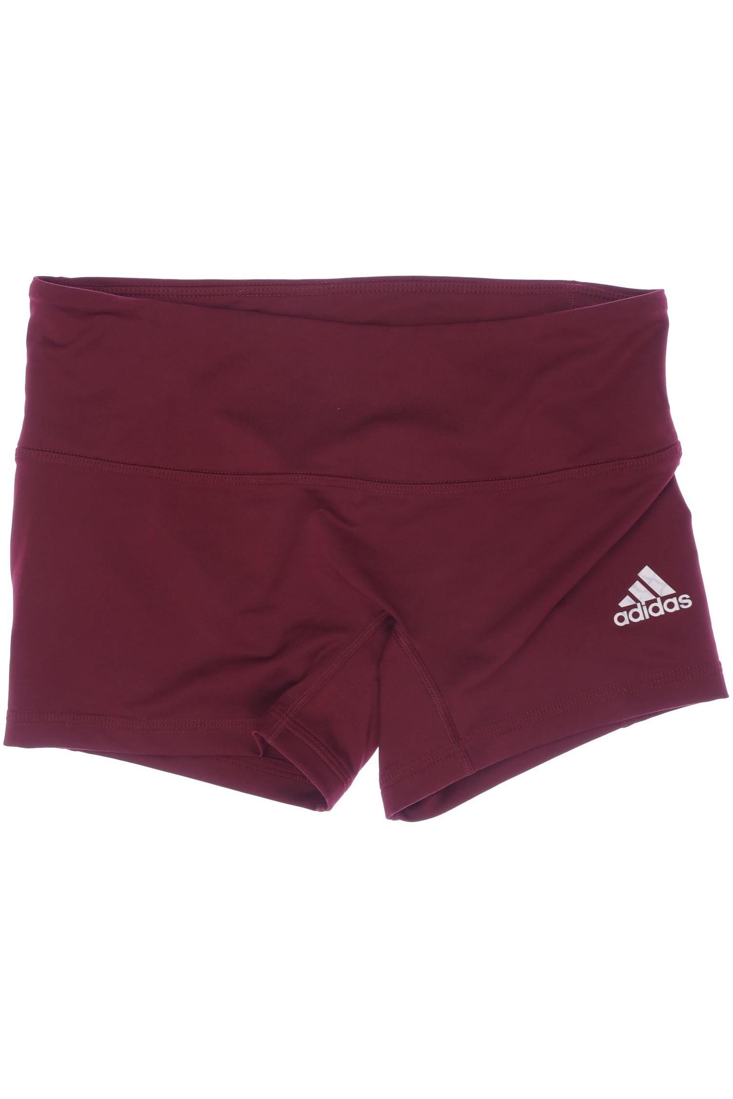 

adidas Damen Shorts, bordeaux, Gr. 40