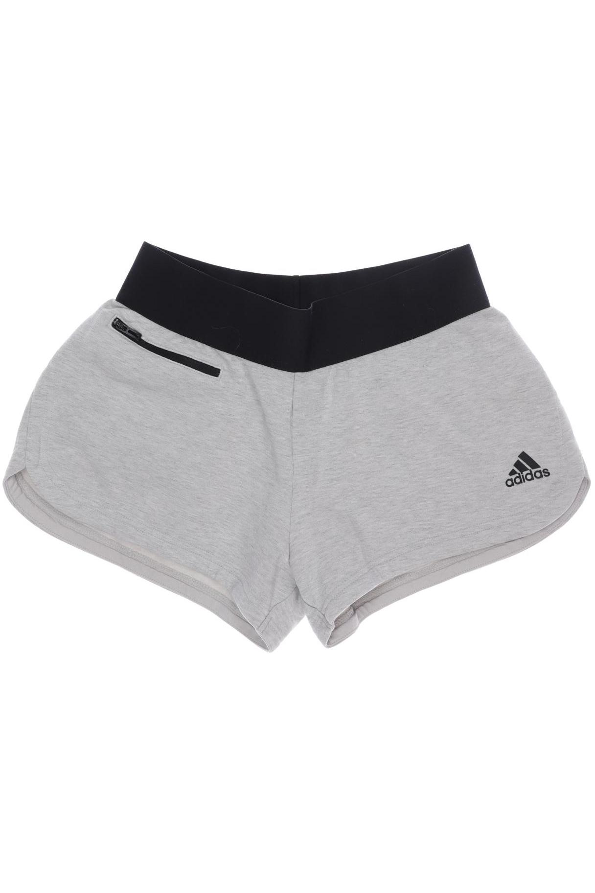 

adidas Damen Shorts, grau, Gr. 24