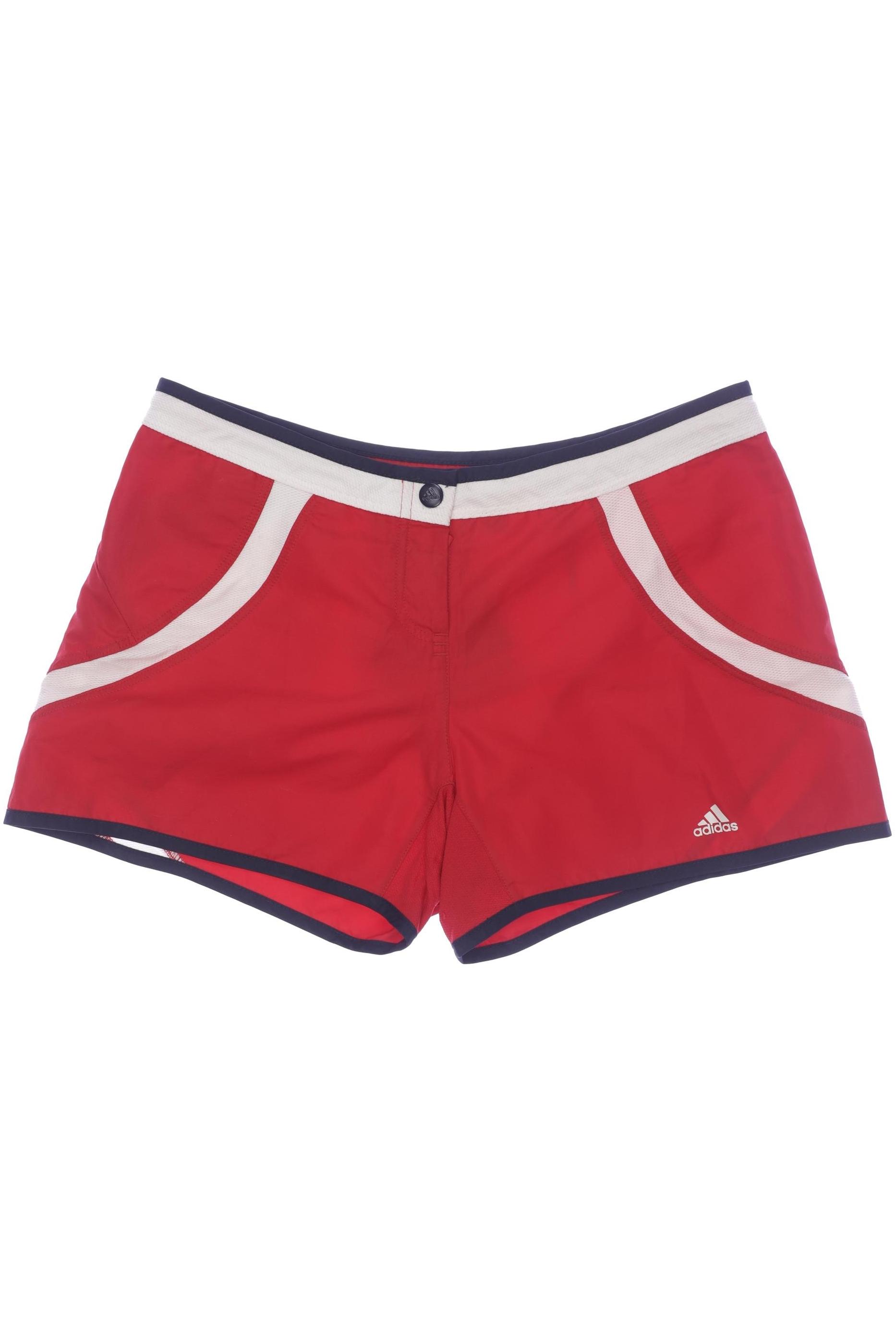 

adidas Damen Shorts, rot, Gr. 34