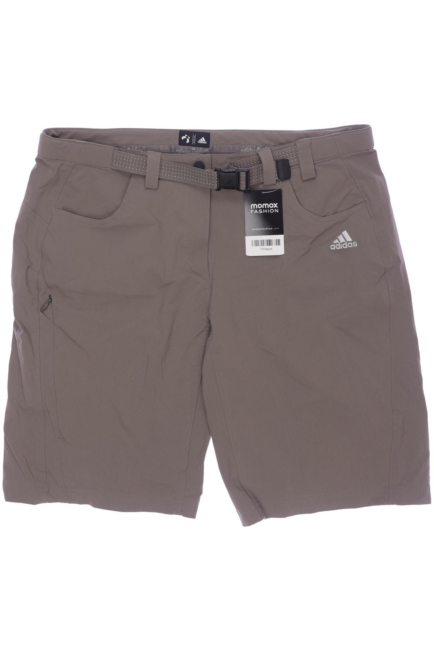 

adidas Damen Shorts, braun, Gr. 42