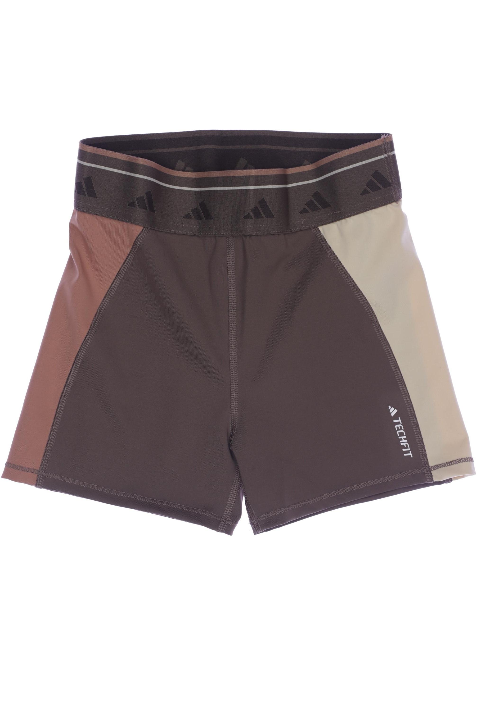 

adidas Damen Shorts, braun, Gr. 36
