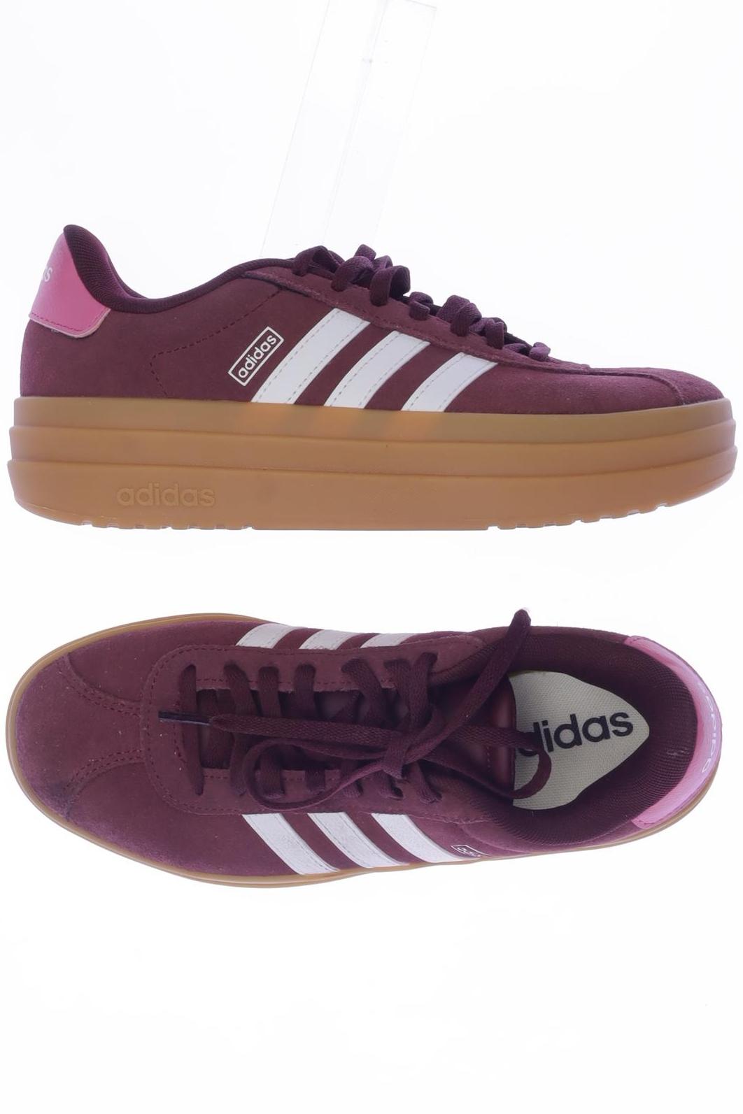 

adidas Damen Sneakers, bordeaux, Gr. 4.5