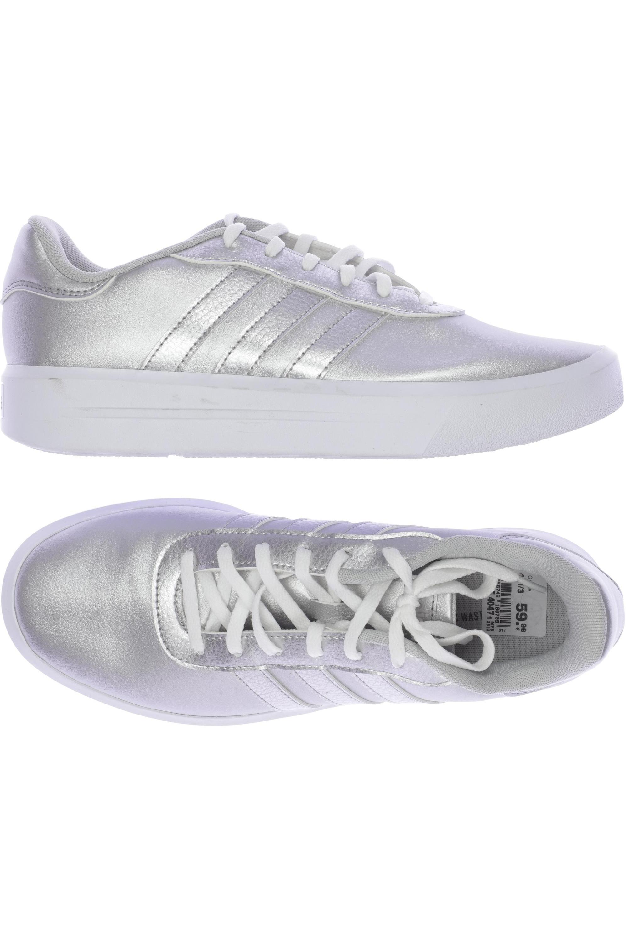 

adidas Damen Sneakers, silber, Gr. 7.5