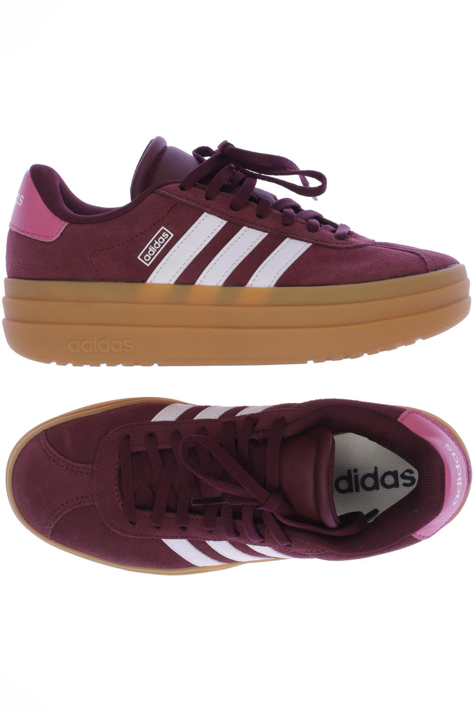 

adidas Damen Sneakers, bordeaux, Gr. 3