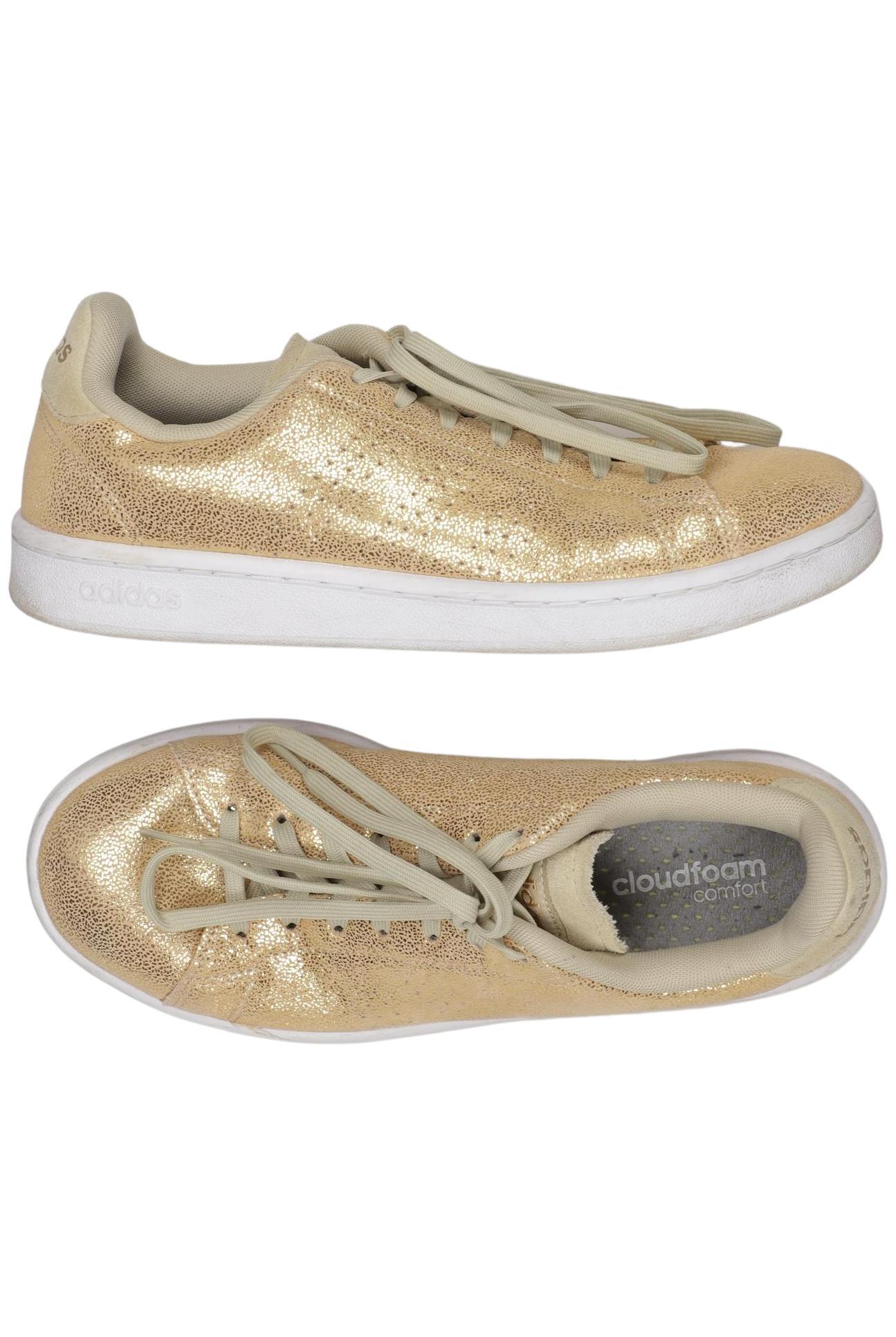 

adidas Damen Sneakers, gold, Gr. 6.5
