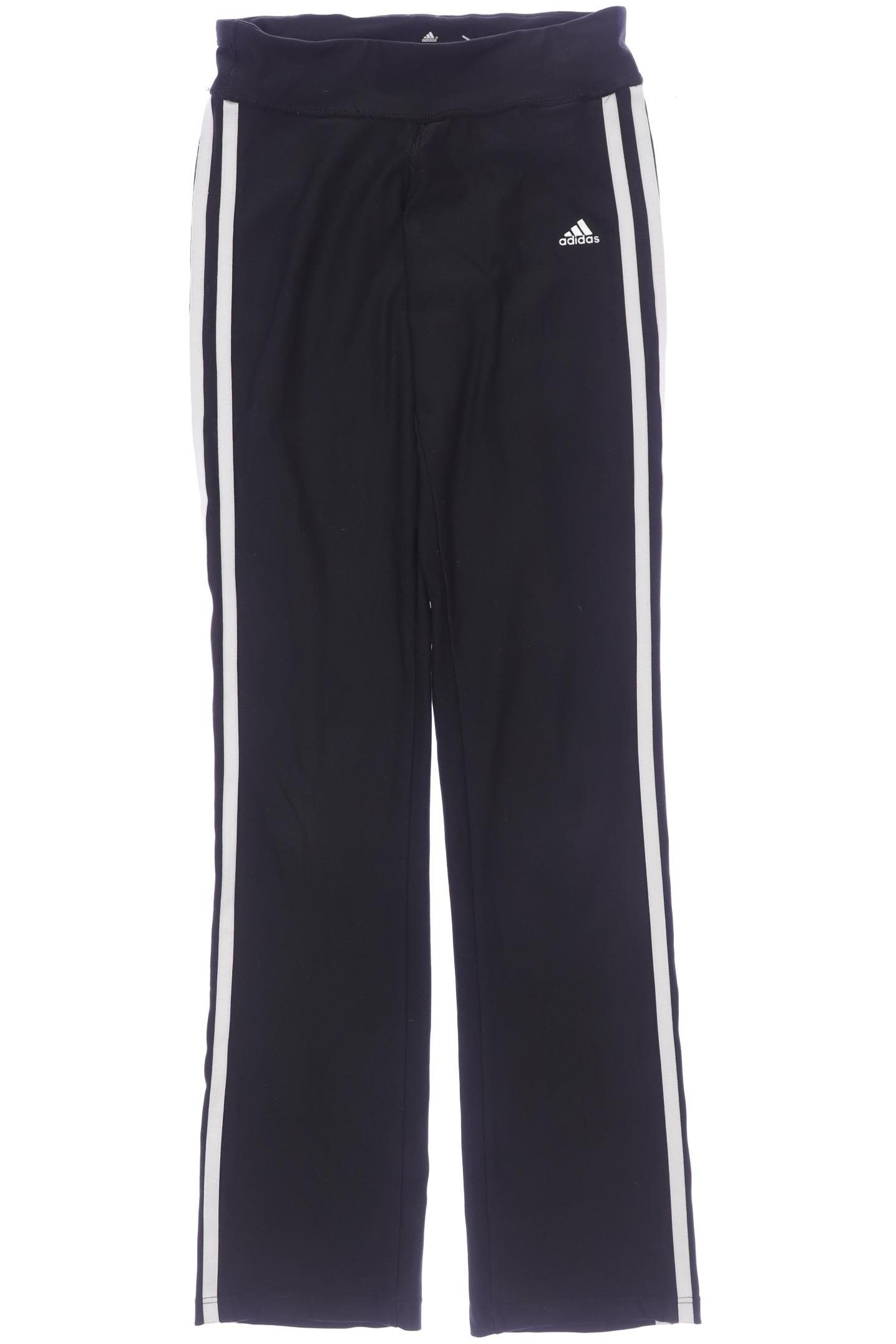 

adidas Damen Stoffhose, schwarz, Gr. 0