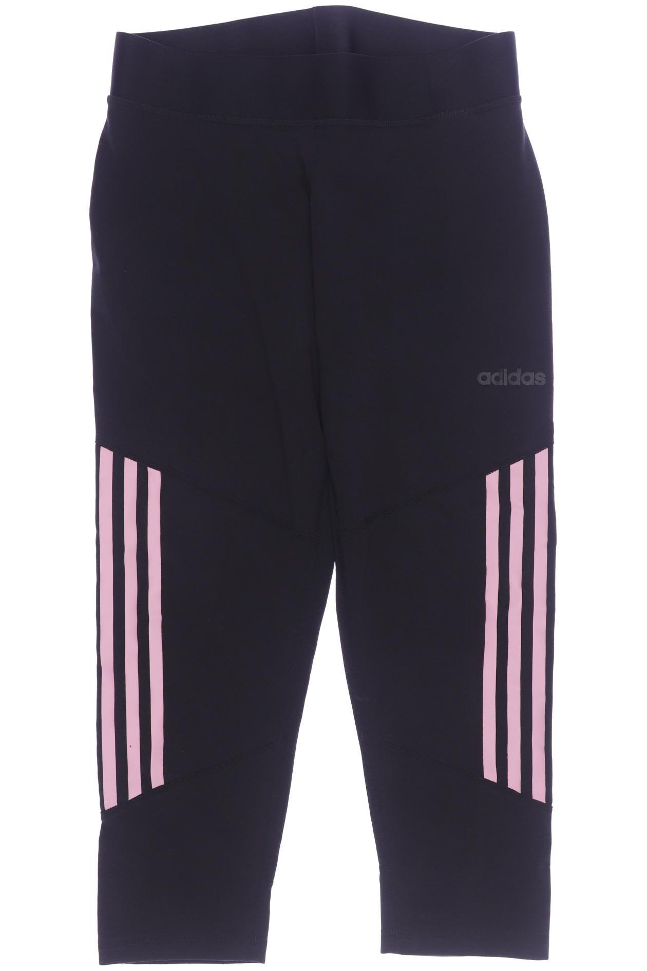 

adidas Damen Stoffhose, schwarz, Gr. 0