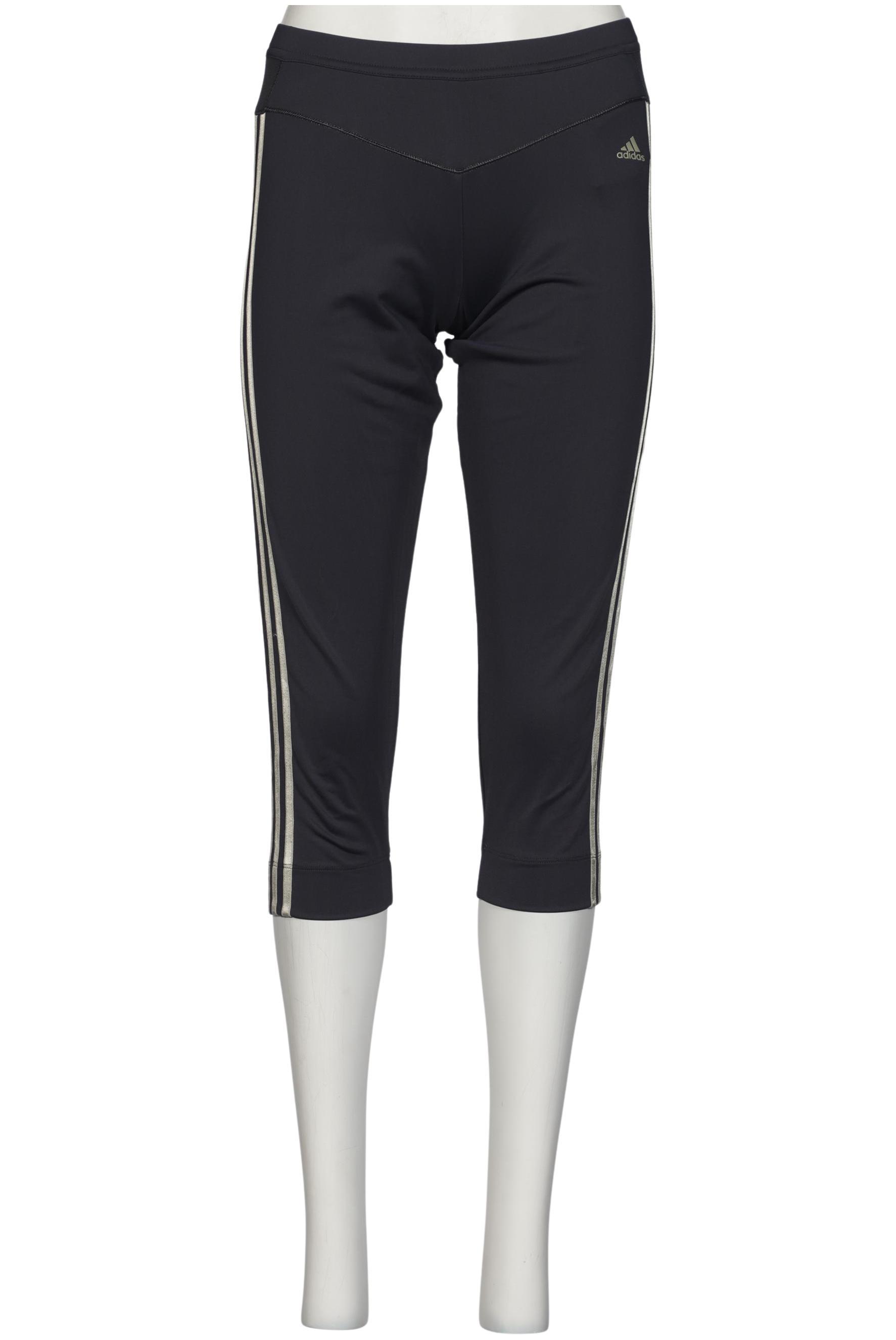 

adidas Damen Stoffhose, grau, Gr. 40