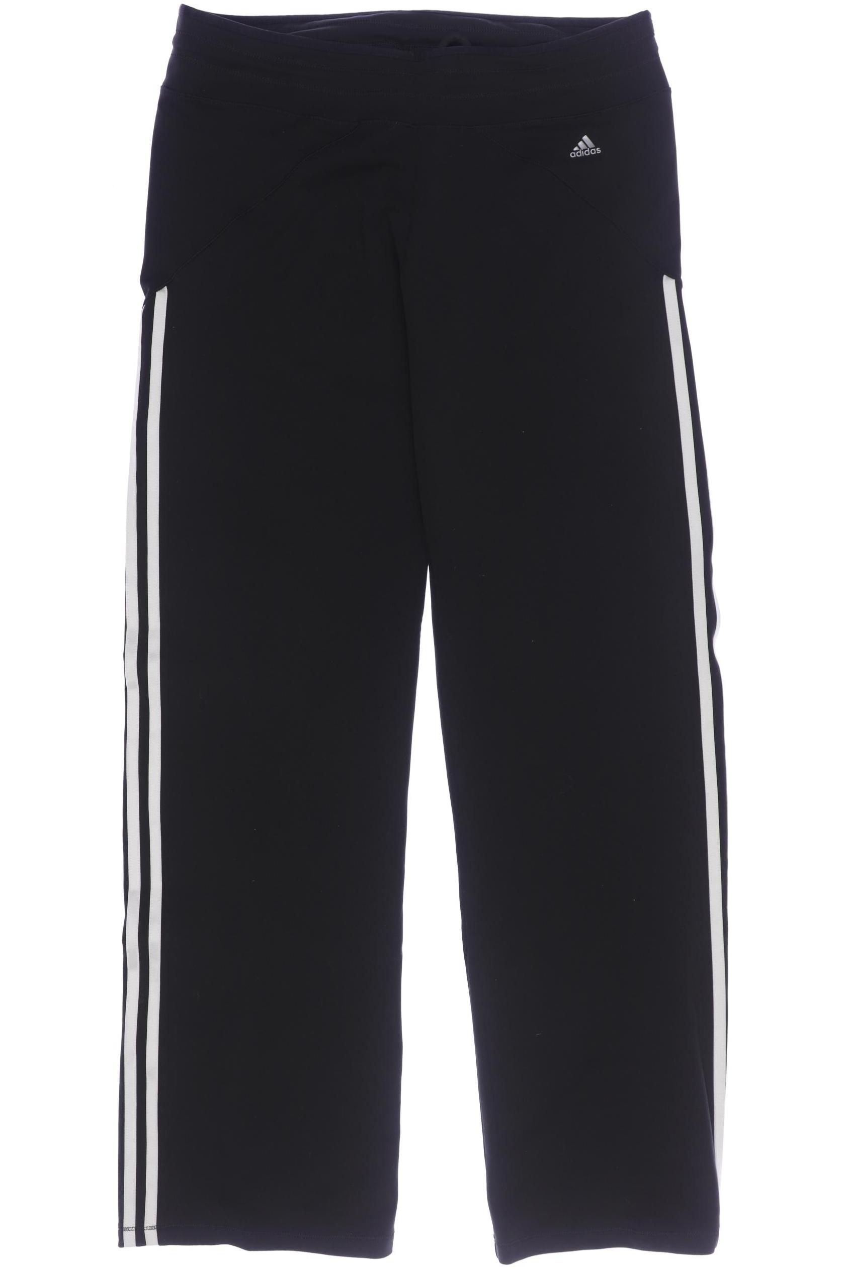 

adidas Damen Stoffhose, schwarz, Gr. 0