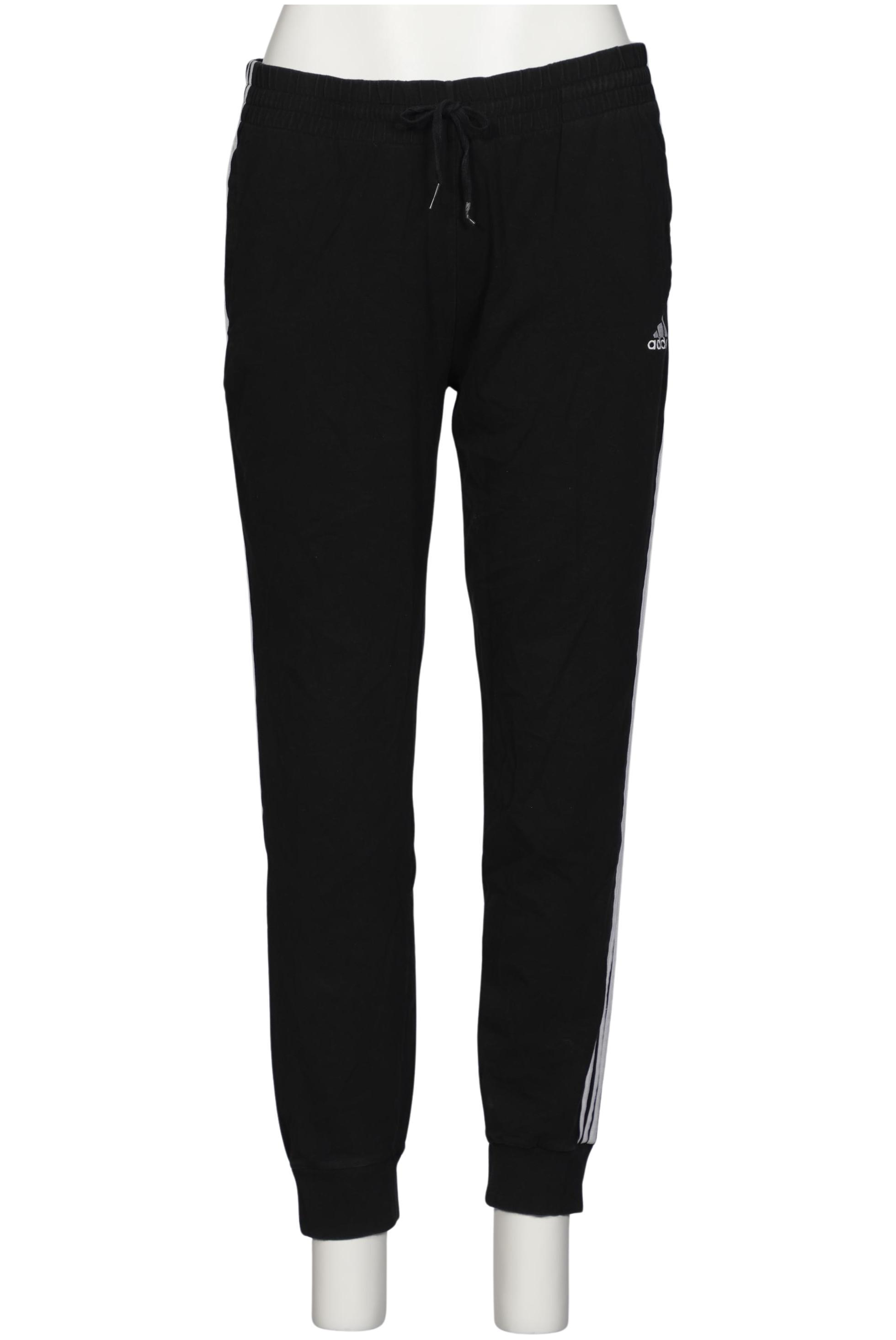 

adidas Damen Stoffhose, schwarz, Gr. 0