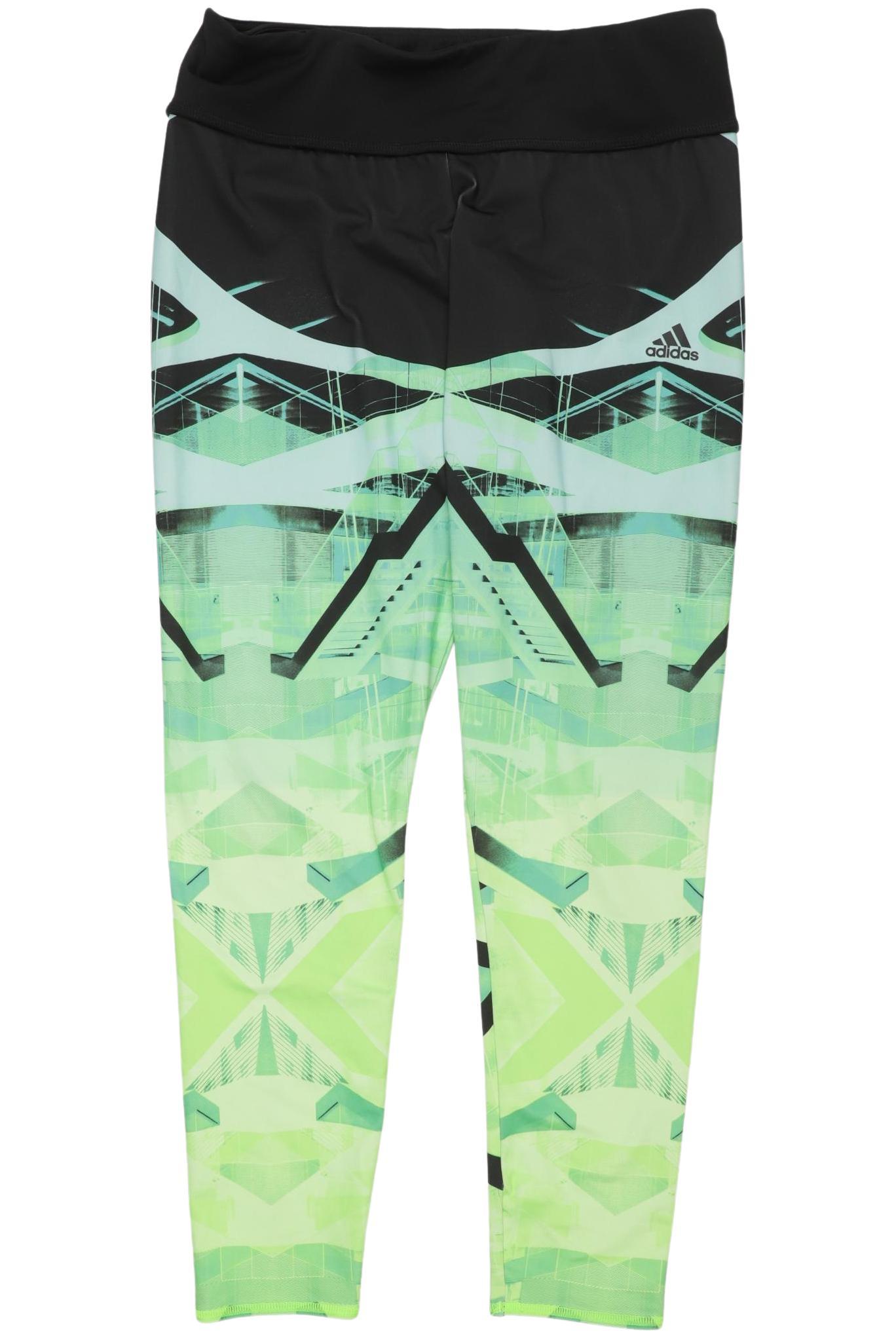 

adidas Damen Stoffhose, grün, Gr. 0