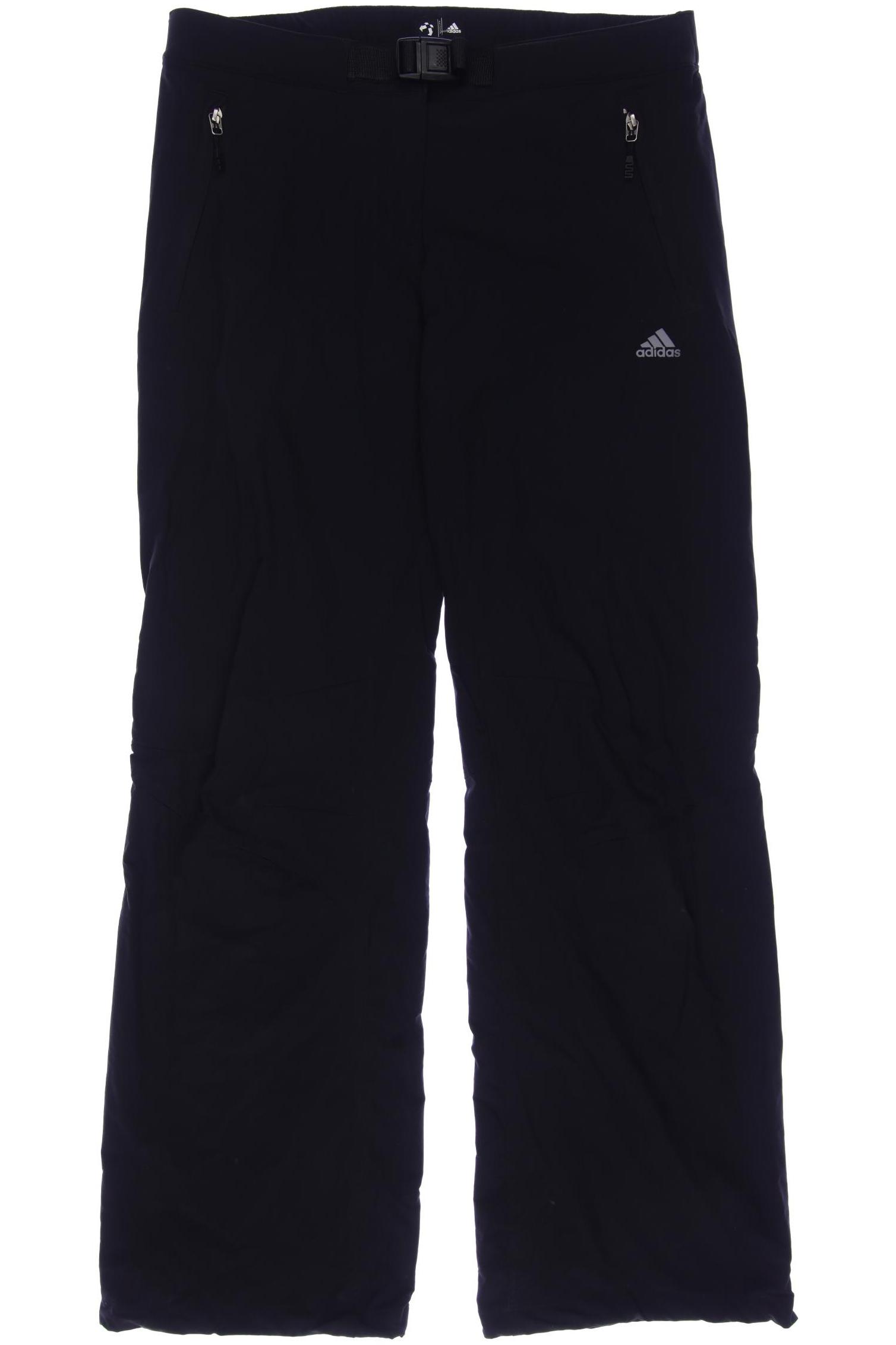 

adidas Damen Stoffhose, schwarz, Gr. 40