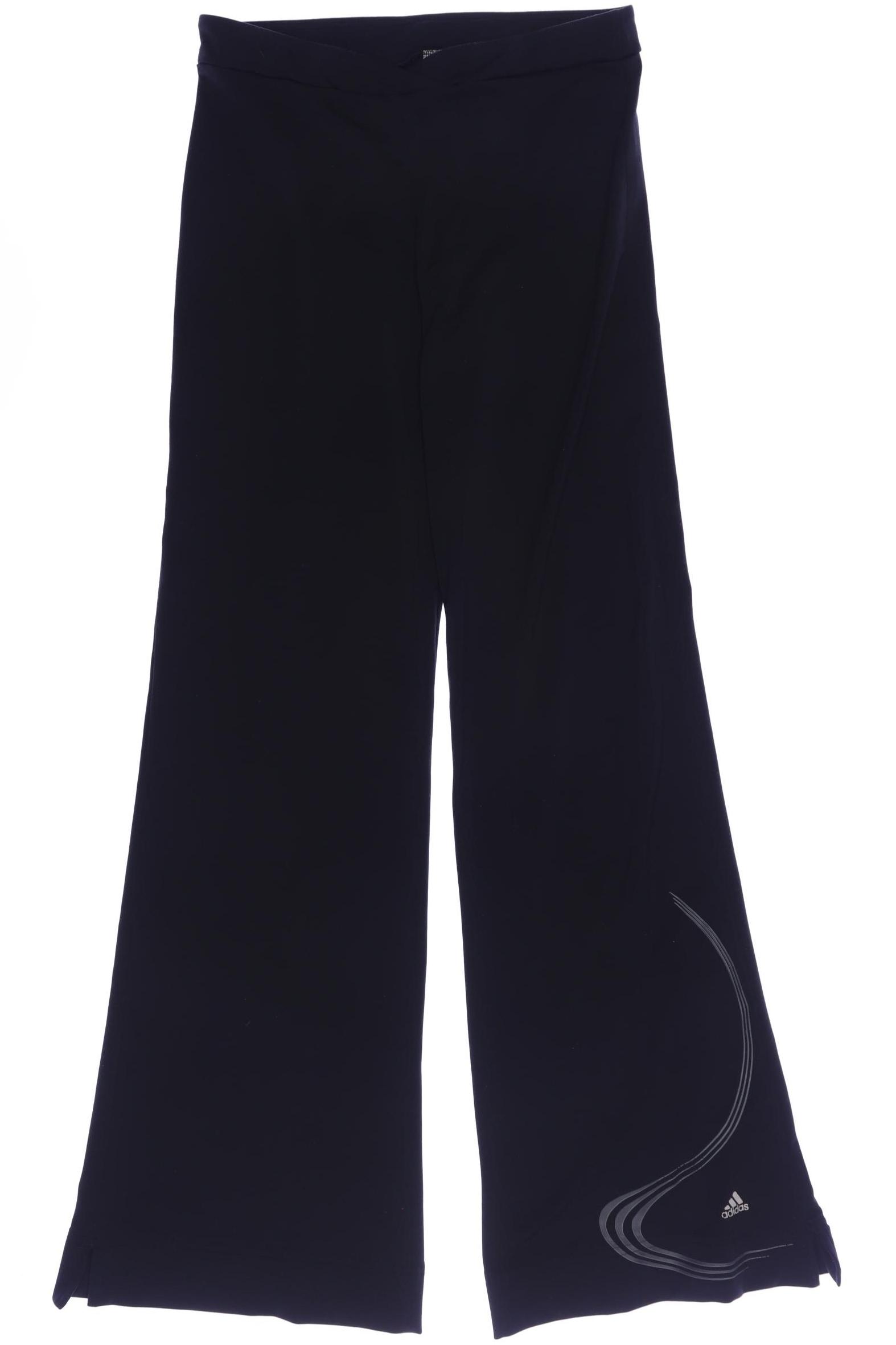 

adidas Damen Stoffhose, schwarz, Gr. 42