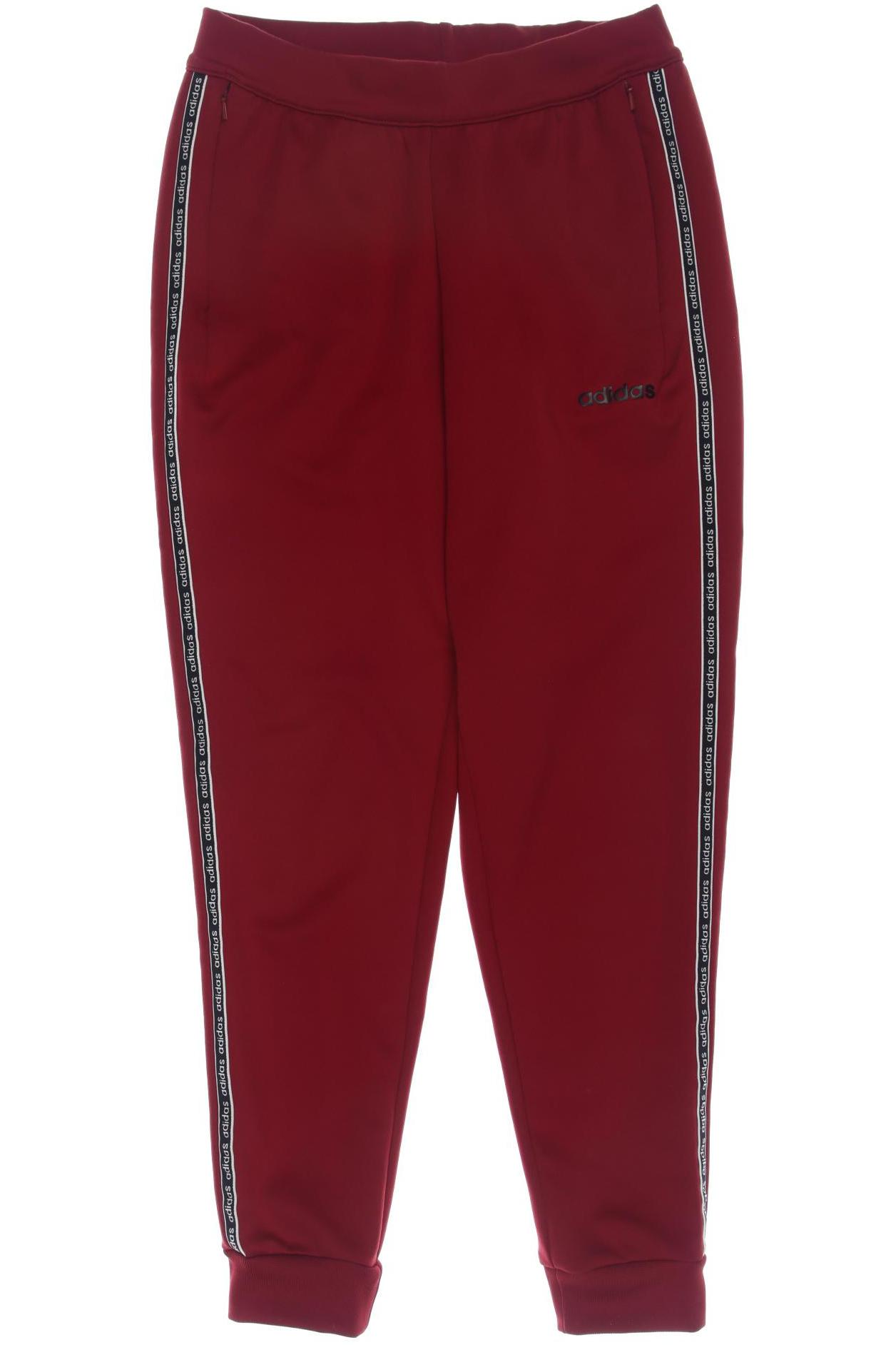 

adidas Damen Stoffhose, bordeaux, Gr. 0