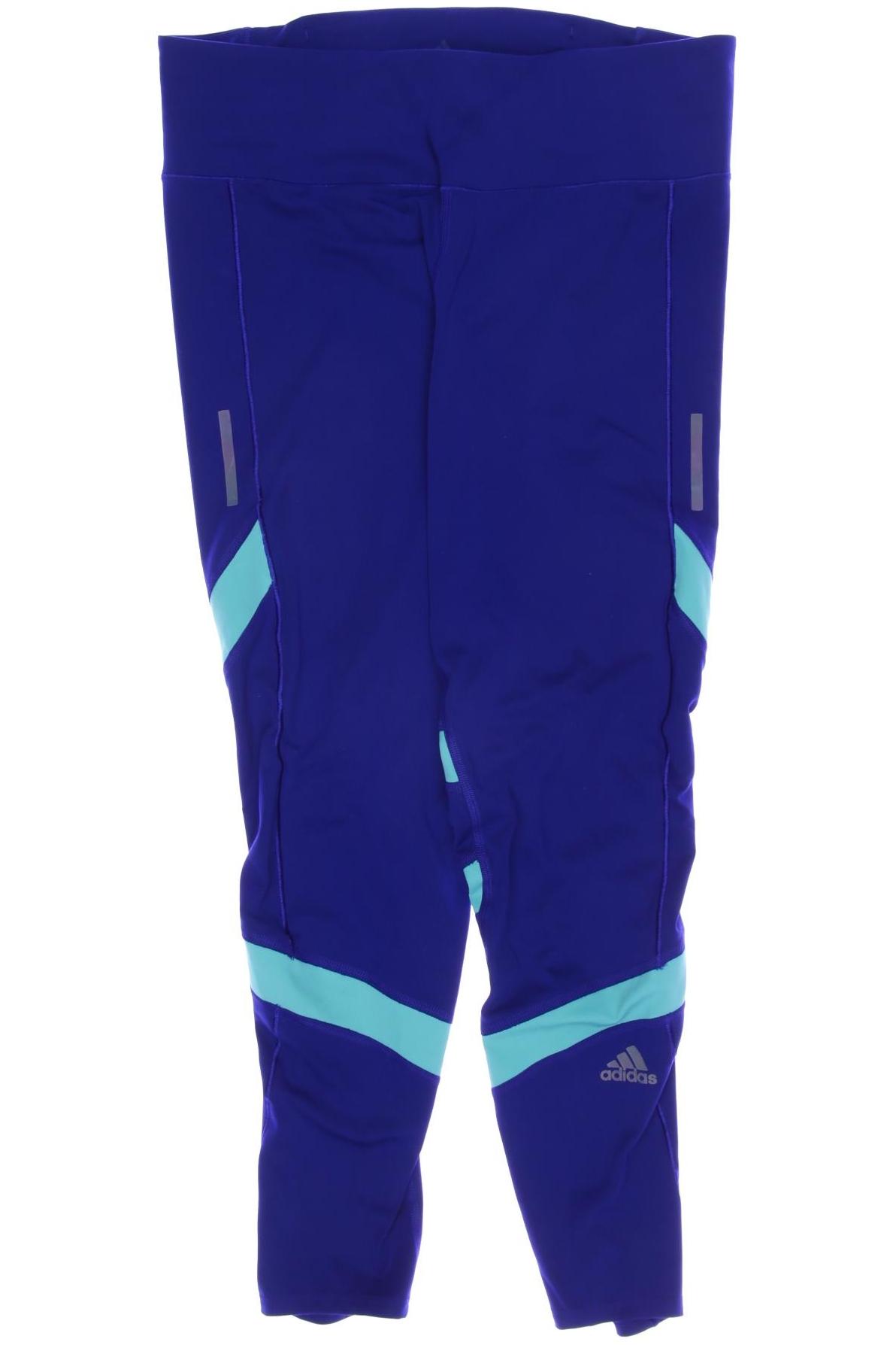 

adidas Damen Stoffhose, blau, Gr. 0