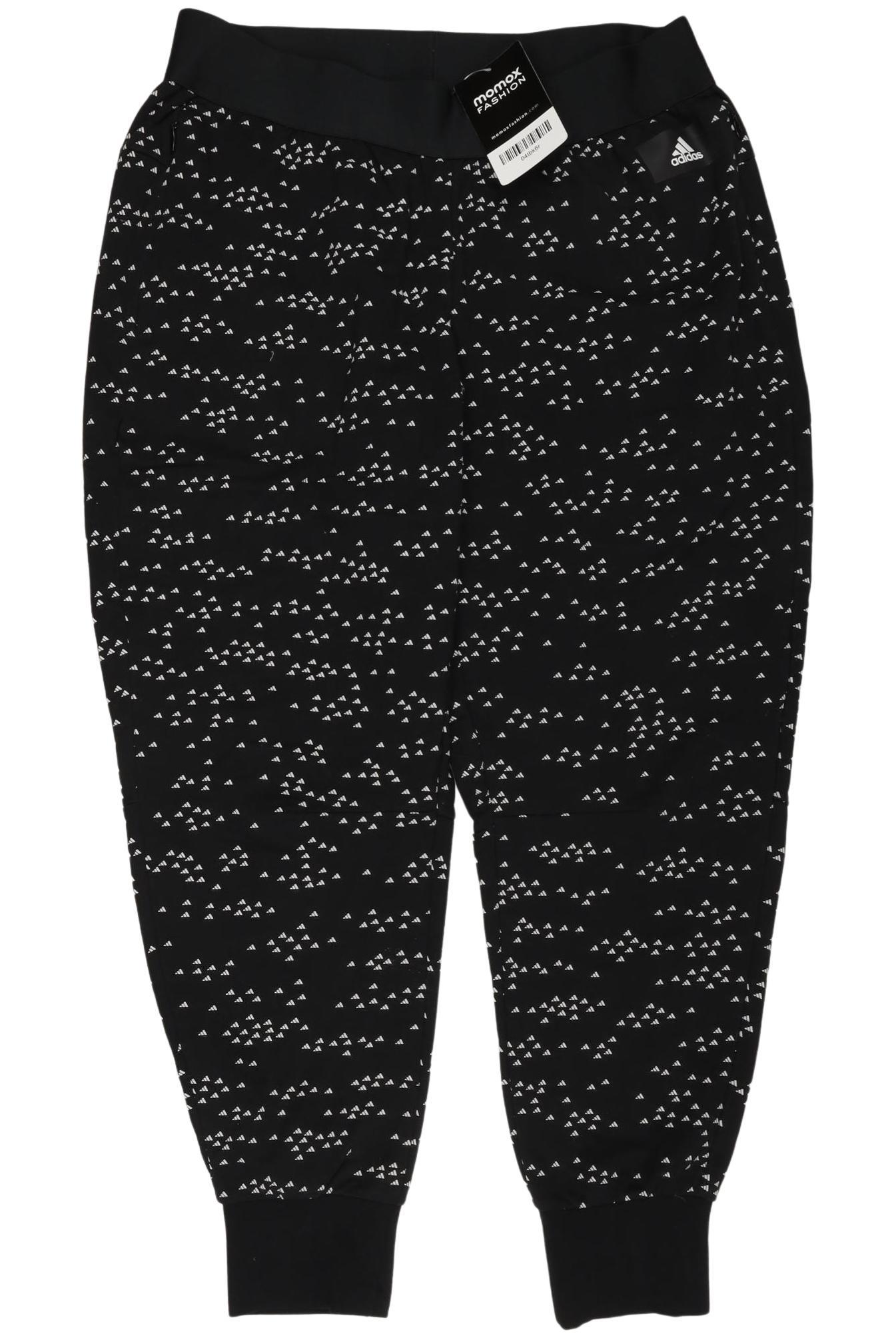 

adidas Damen Stoffhose, schwarz, Gr. 28