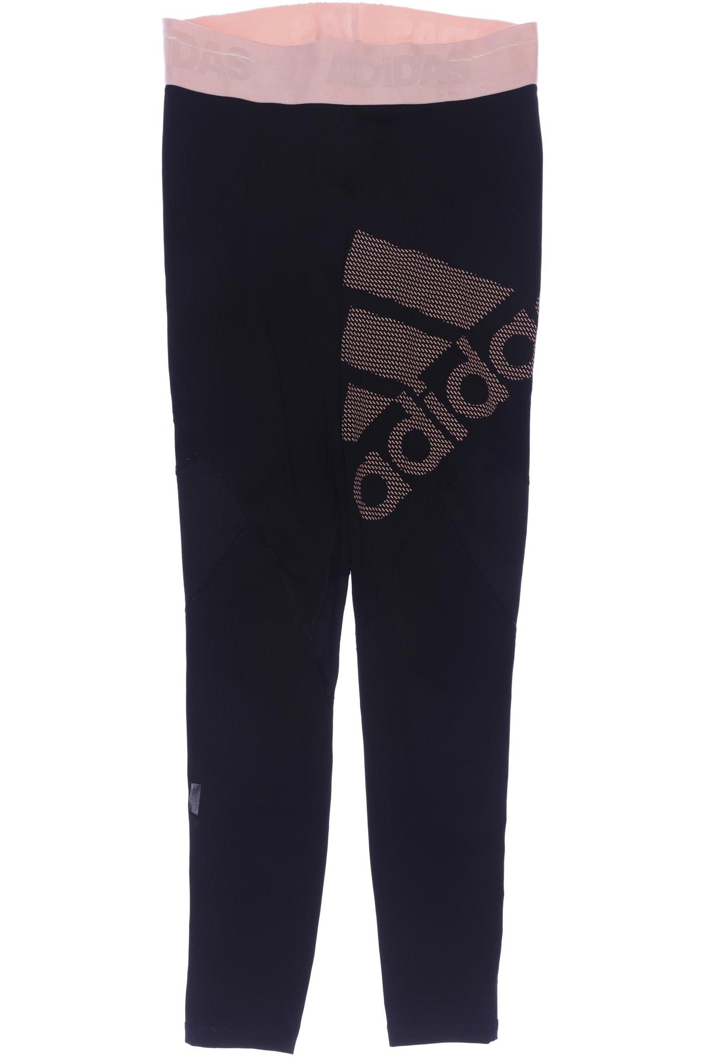 

adidas Damen Stoffhose, schwarz, Gr. 0