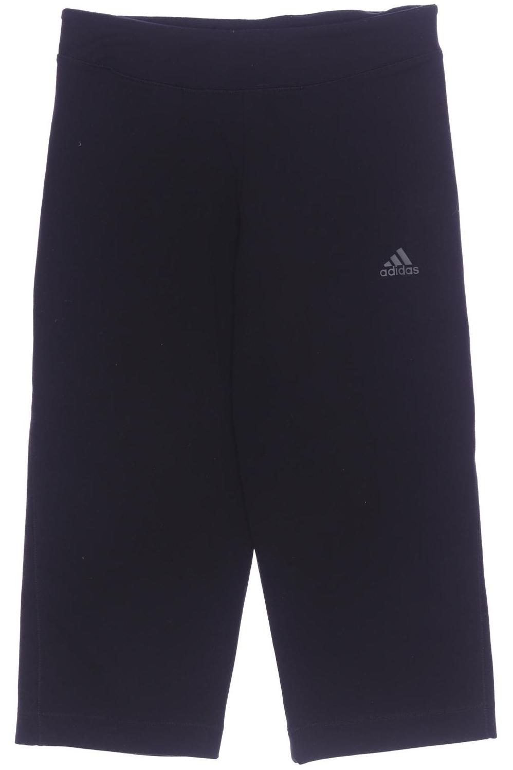 

adidas Damen Stoffhose, schwarz, Gr. 38
