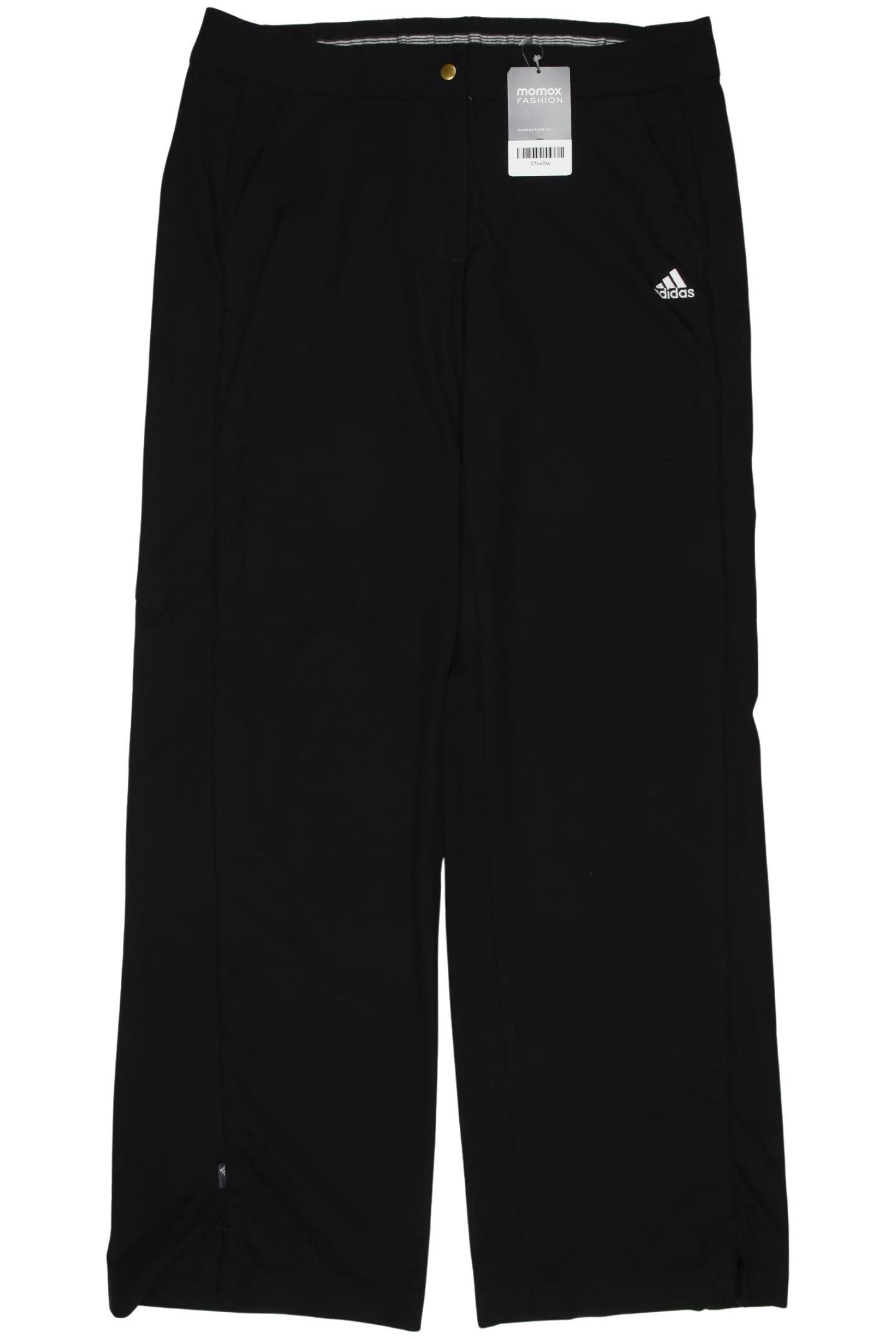 

adidas Damen Stoffhose, schwarz, Gr. 34