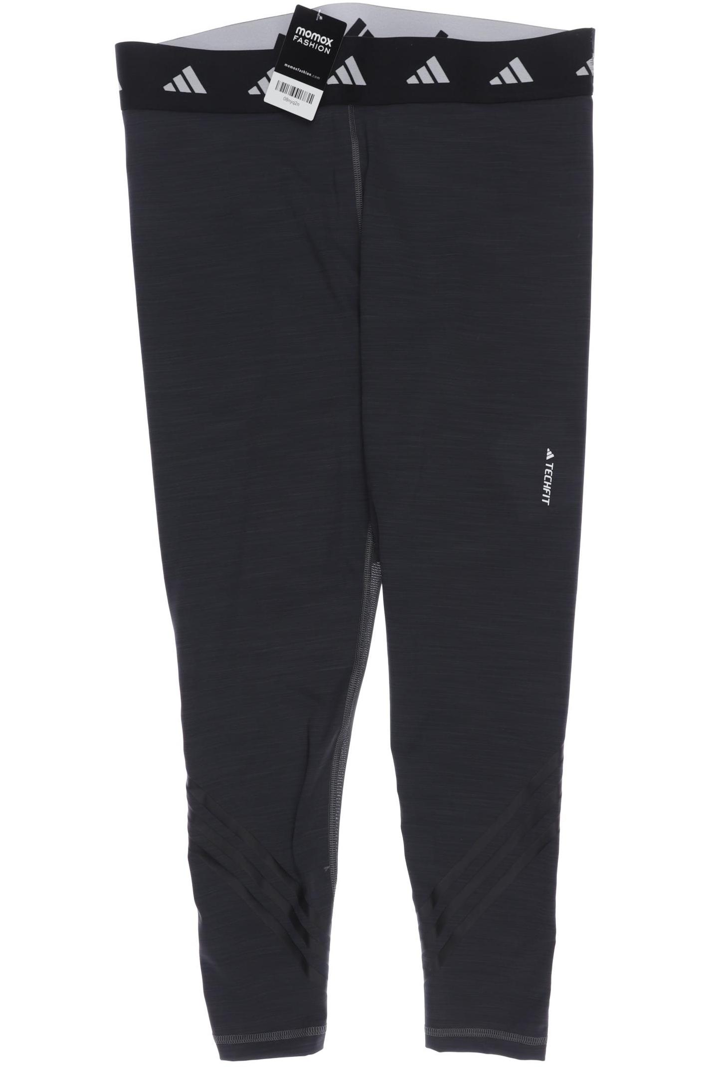 

adidas Damen Stoffhose, grau, Gr. 0