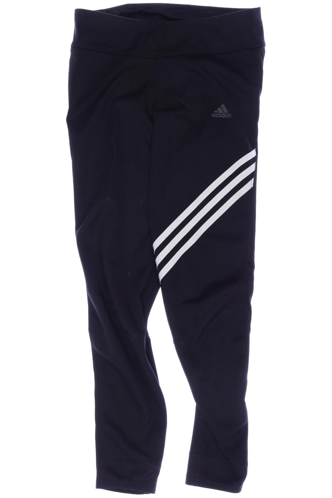 

adidas Damen Stoffhose, schwarz, Gr. 0