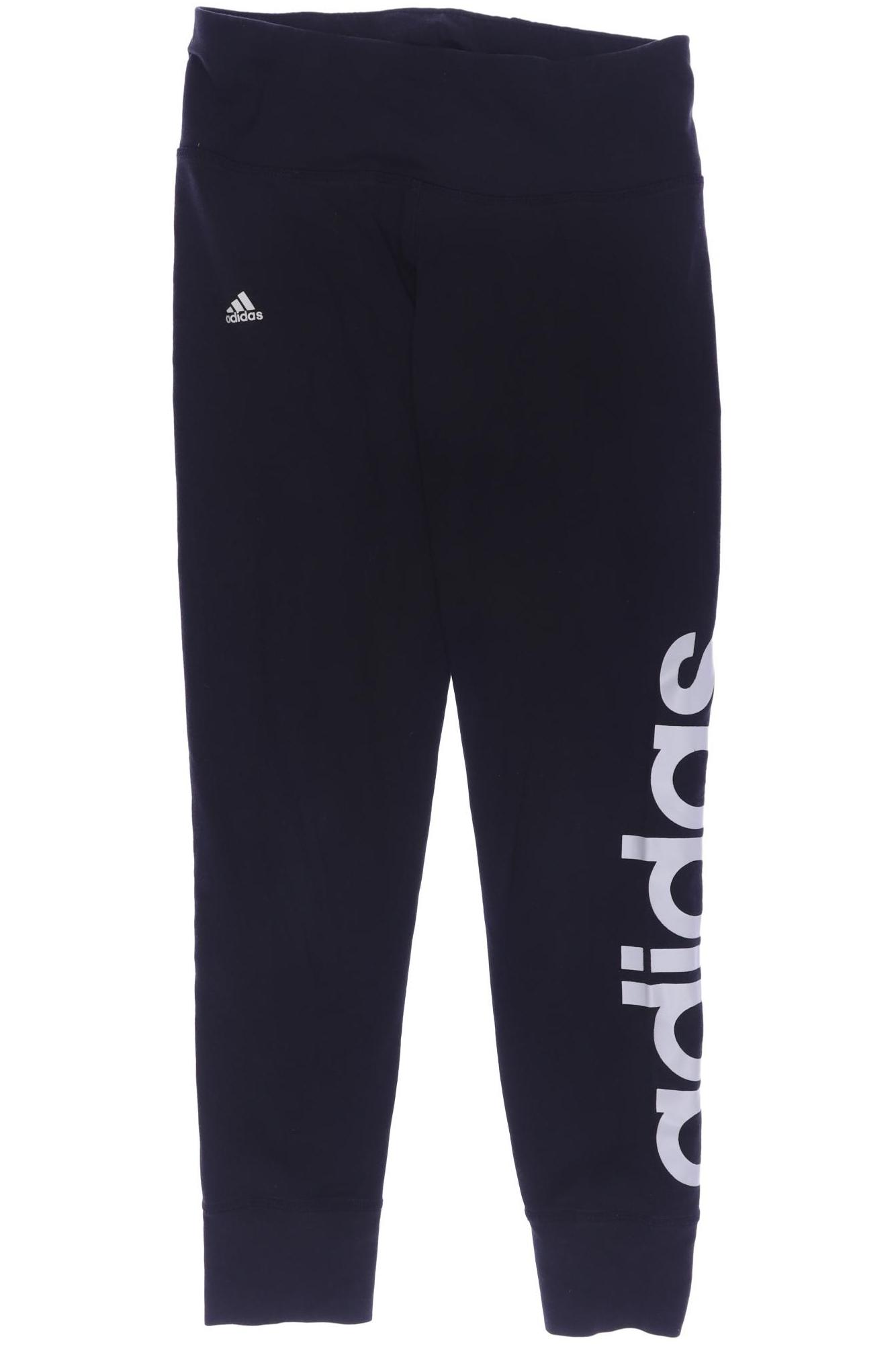 

adidas Damen Stoffhose, schwarz, Gr. 0