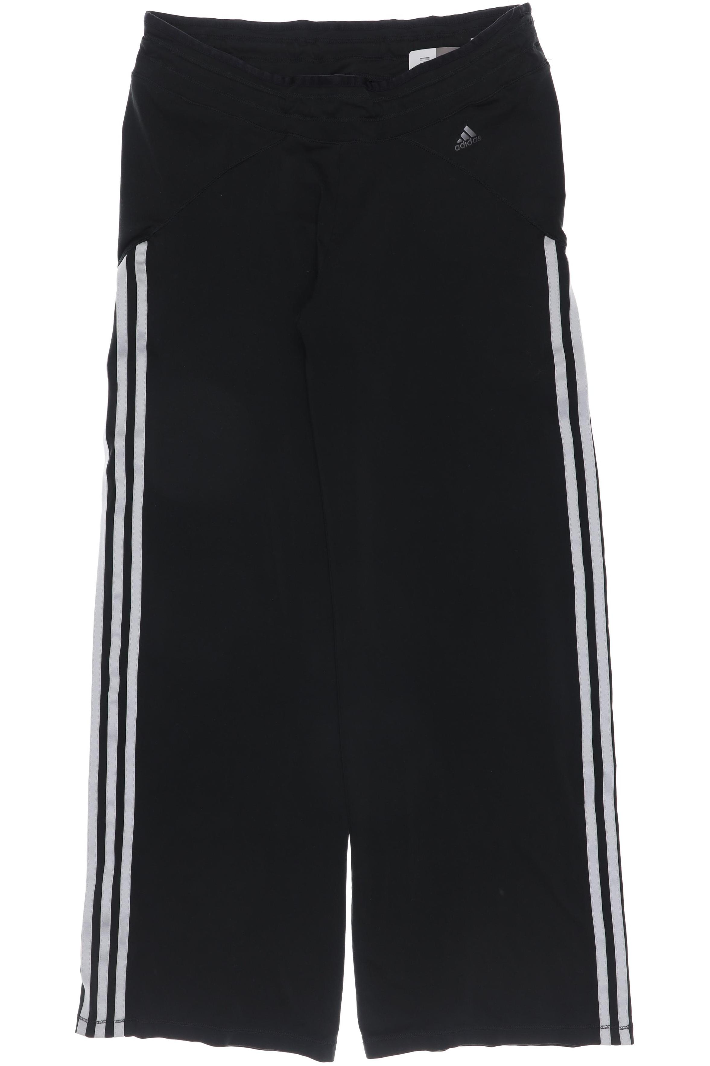 

adidas Damen Stoffhose, schwarz, Gr. 0