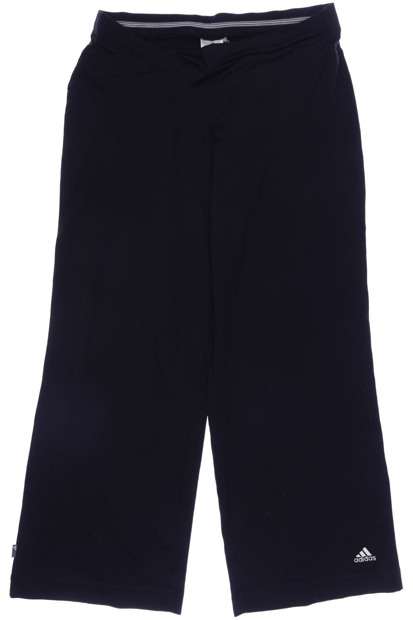 

adidas Damen Stoffhose, schwarz, Gr. 42