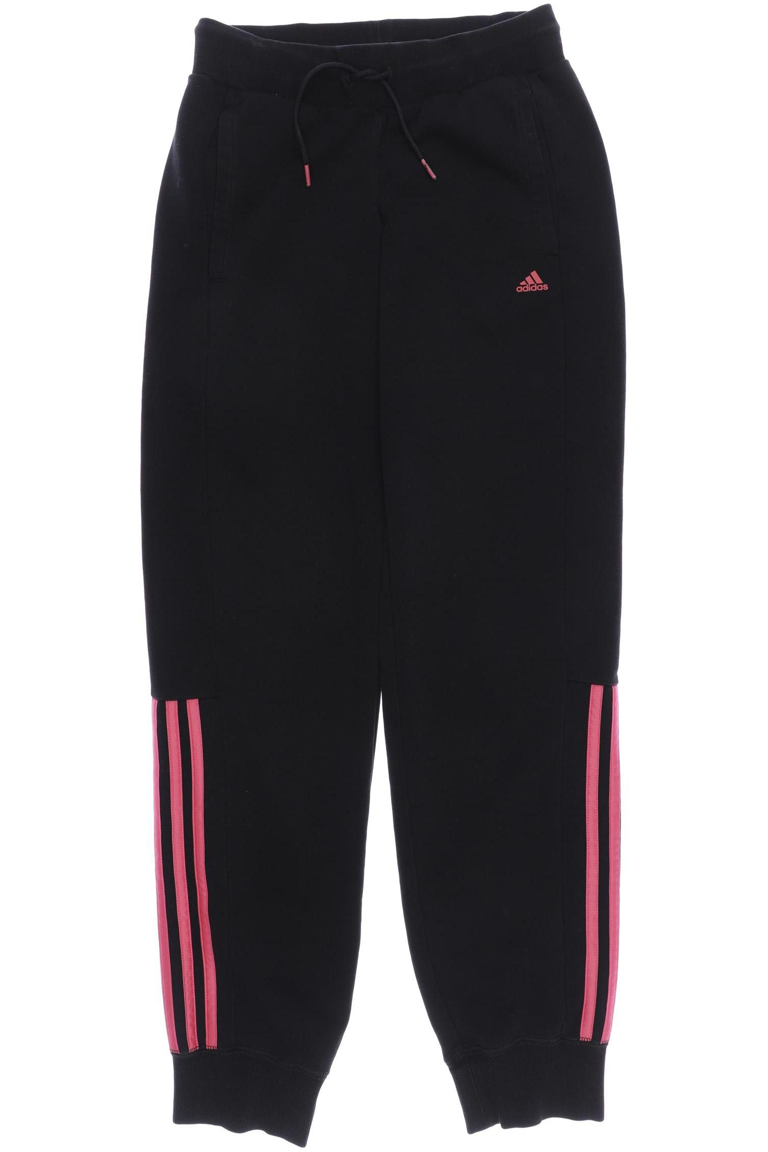 

adidas Damen Stoffhose, schwarz, Gr. 26
