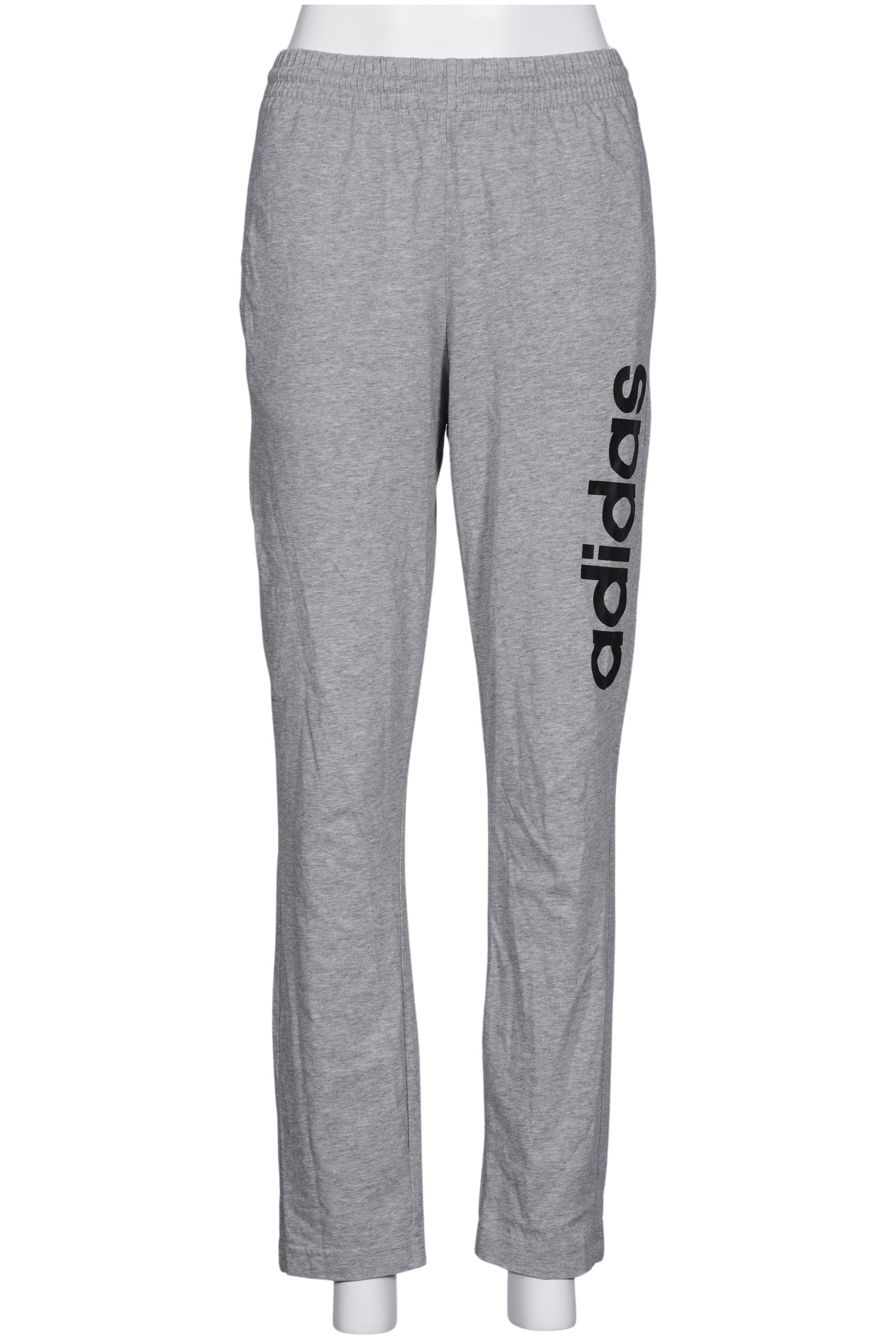 

adidas Damen Stoffhose, grau, Gr. 0
