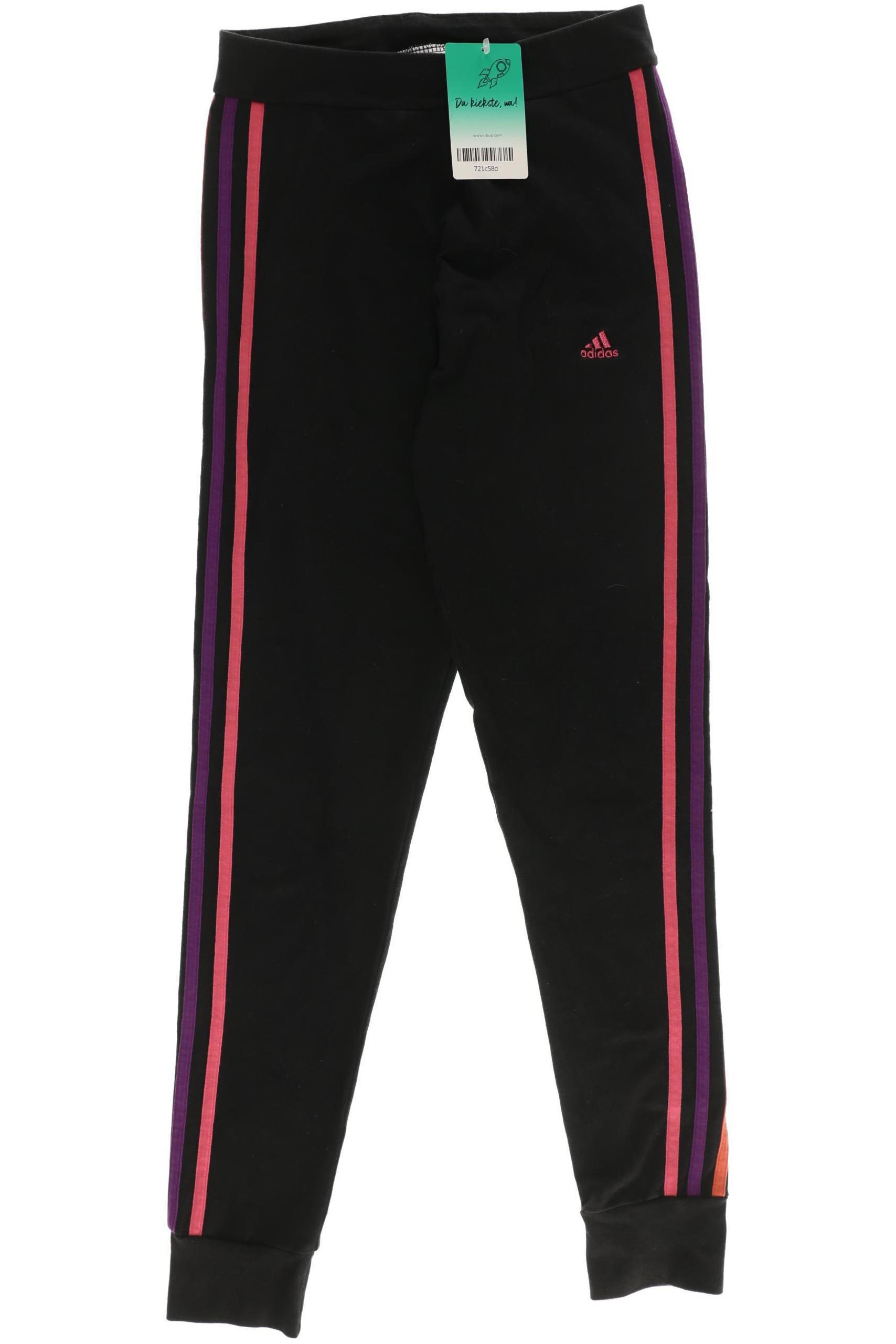 

adidas Damen Stoffhose, schwarz, Gr. 0