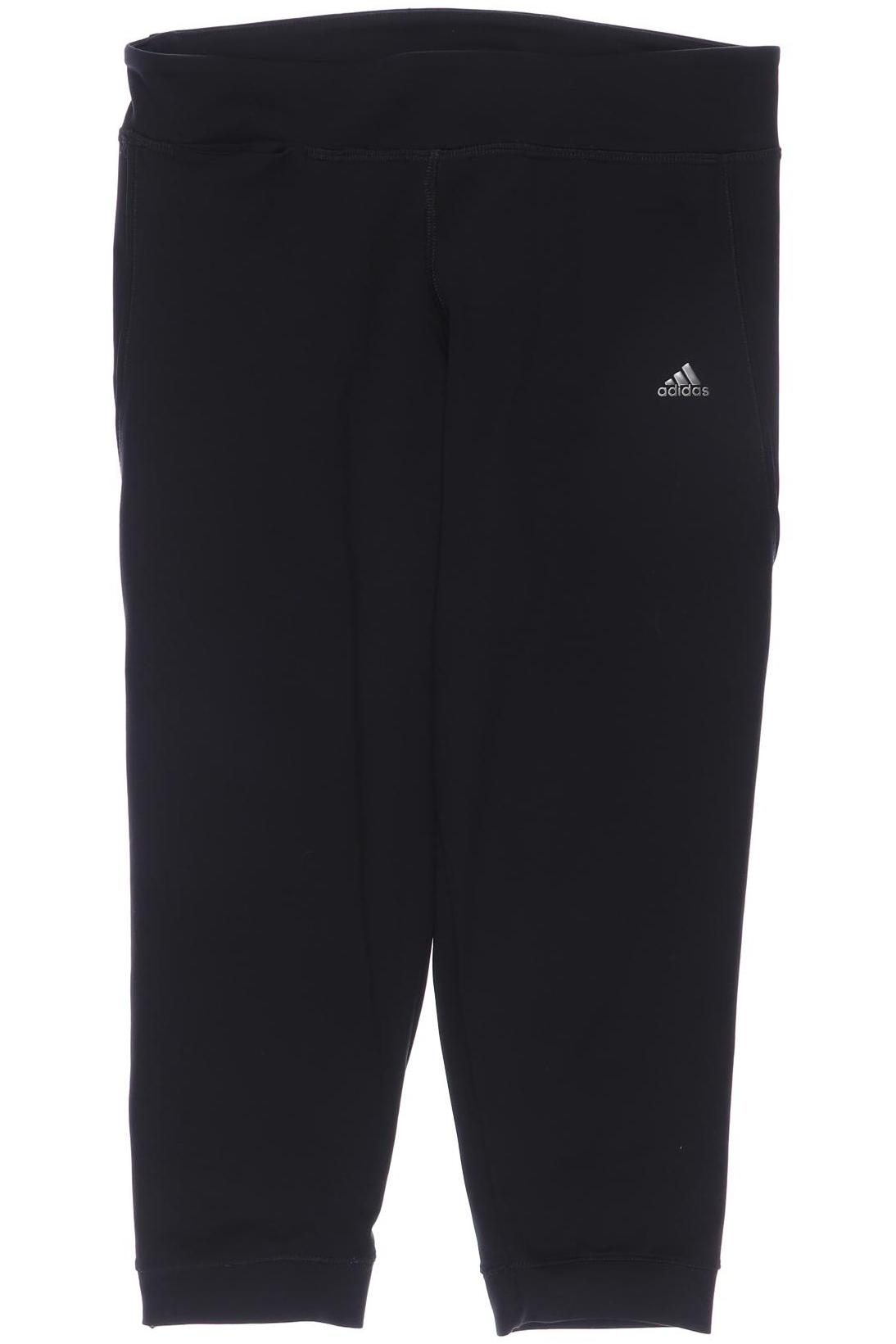 

adidas Damen Stoffhose, schwarz, Gr. 0