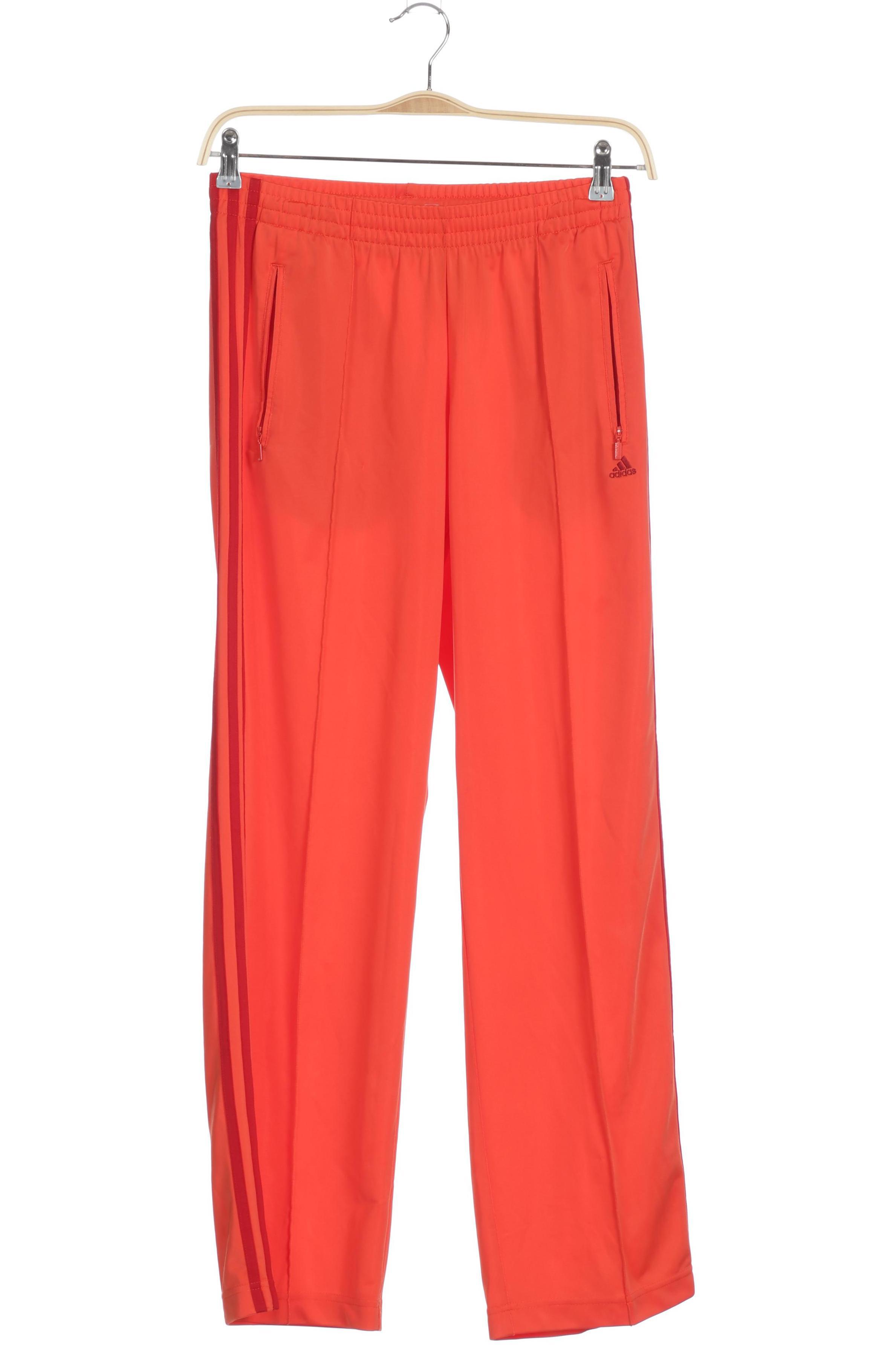 

adidas Damen Stoffhose, orange, Gr. 40