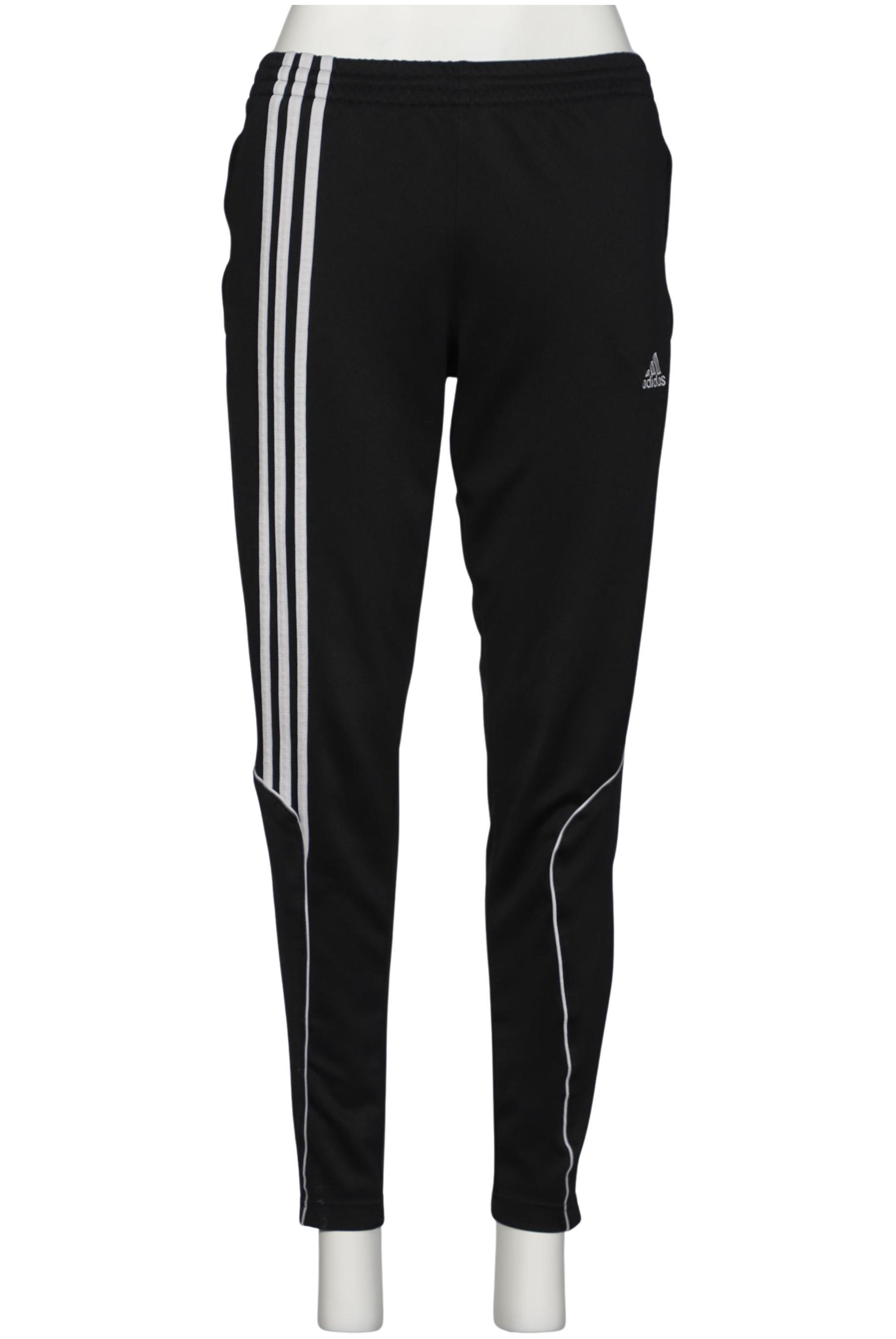 

adidas Damen Stoffhose, schwarz, Gr. 42