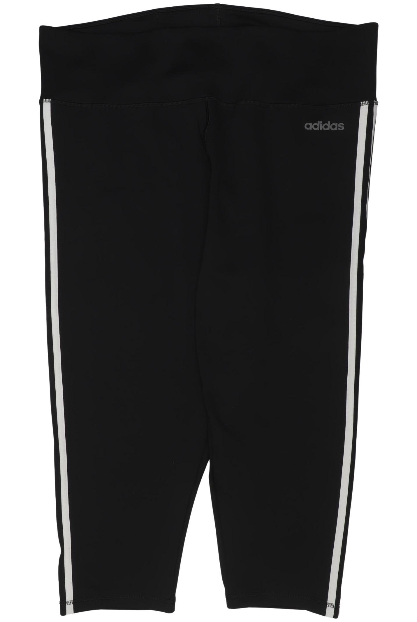 

adidas Damen Stoffhose, schwarz, Gr. 0