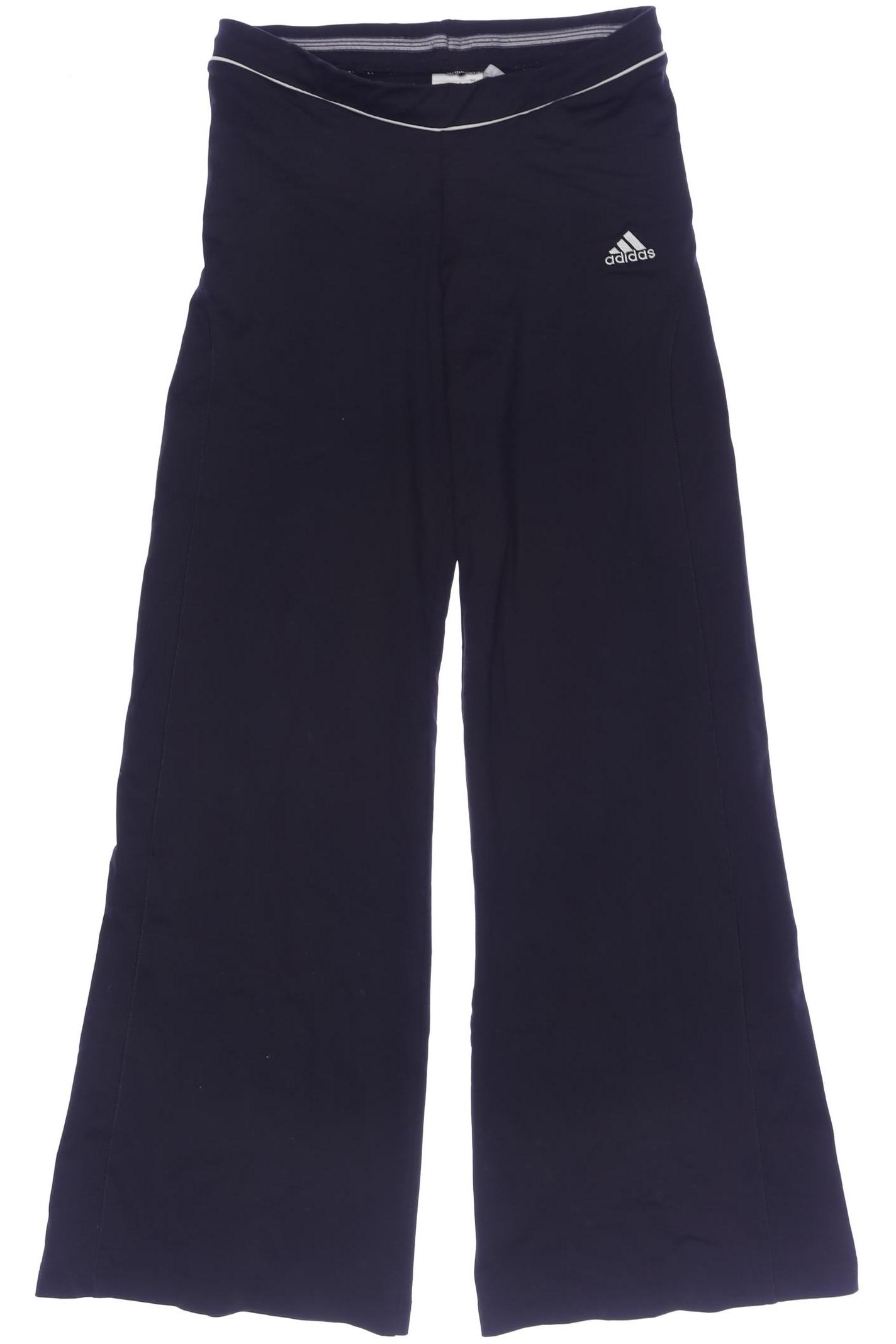 

adidas Damen Stoffhose, schwarz, Gr. 36