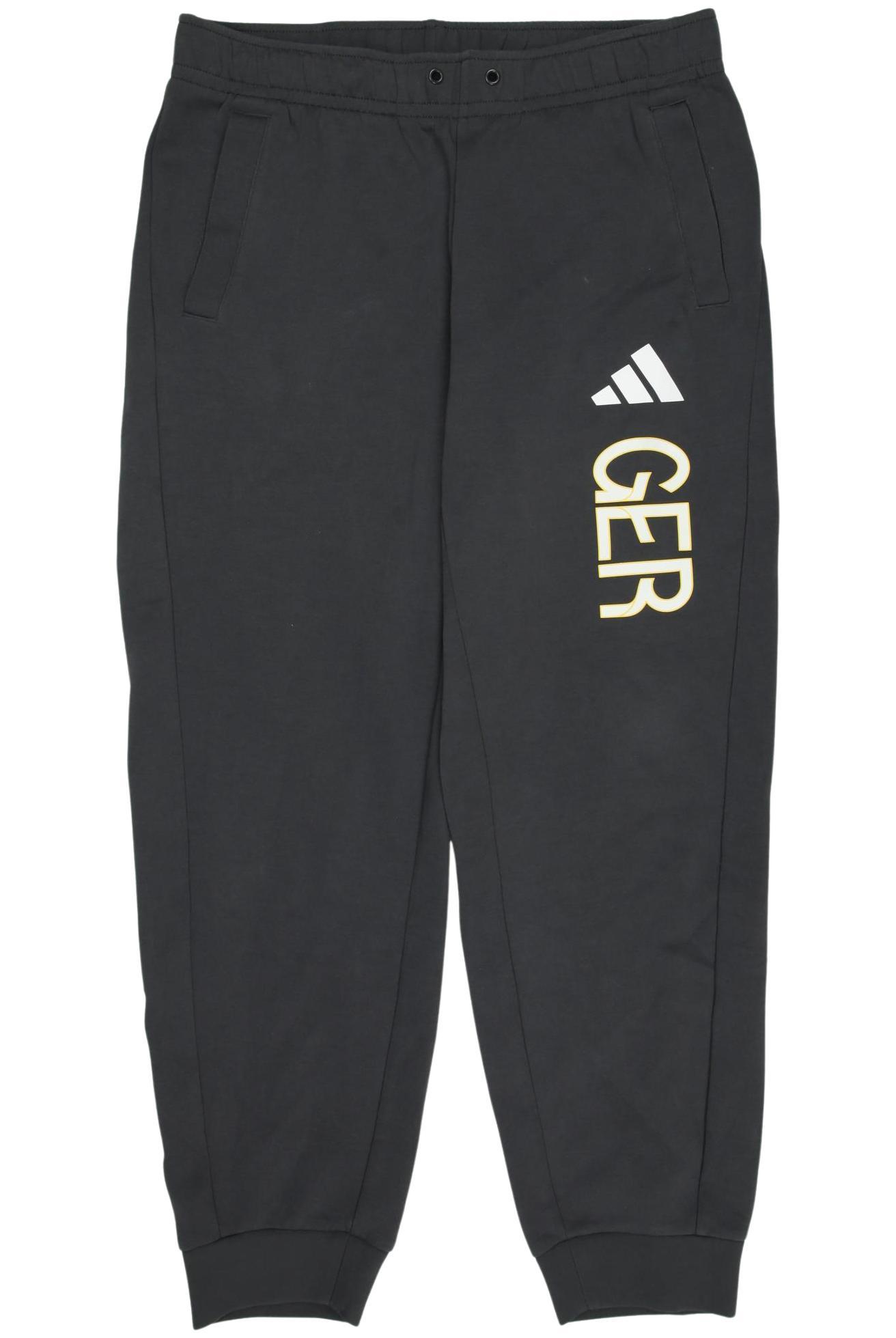 

adidas Damen Stoffhose, grau, Gr. 38