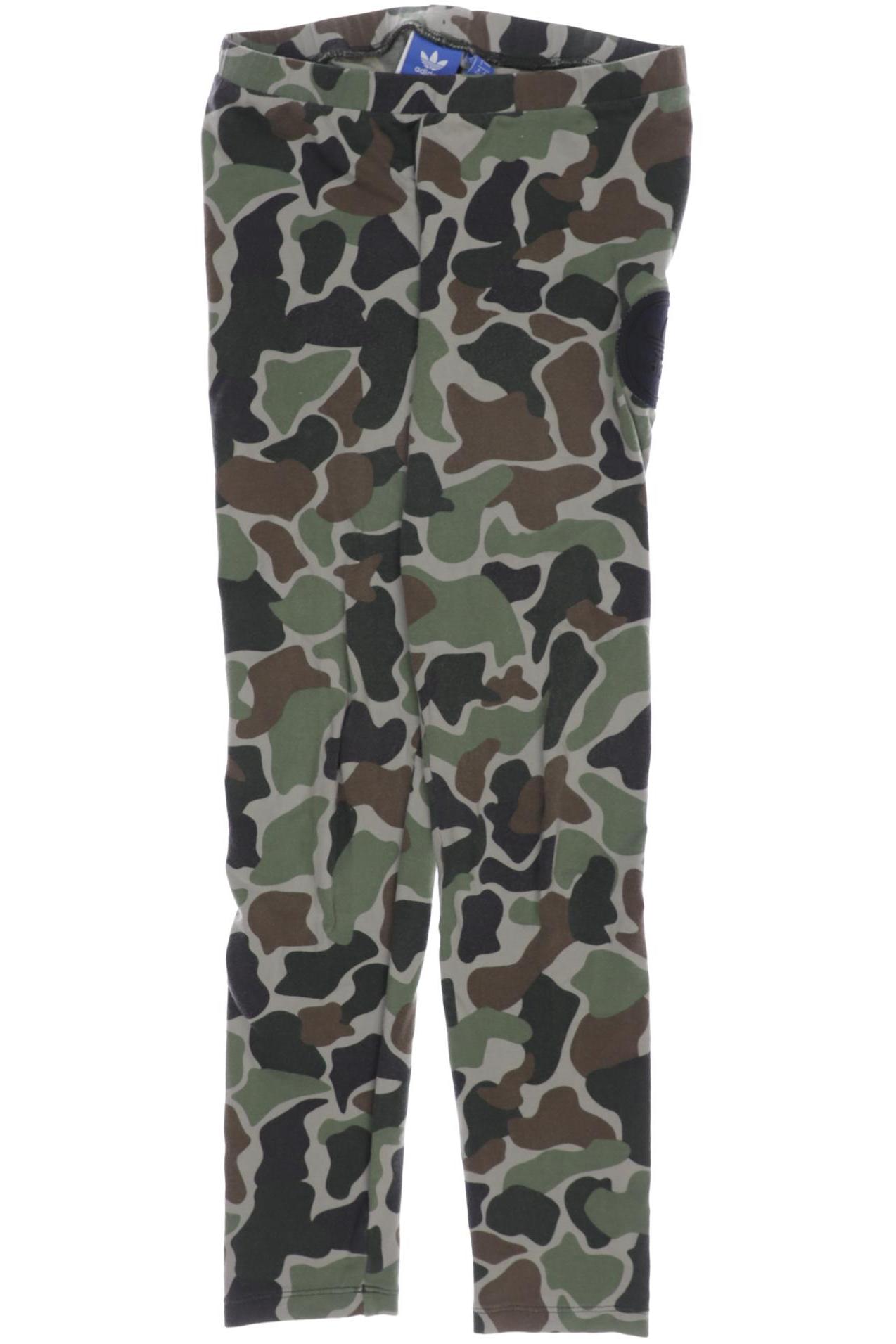

adidas Damen Stoffhose, grün, Gr. 34