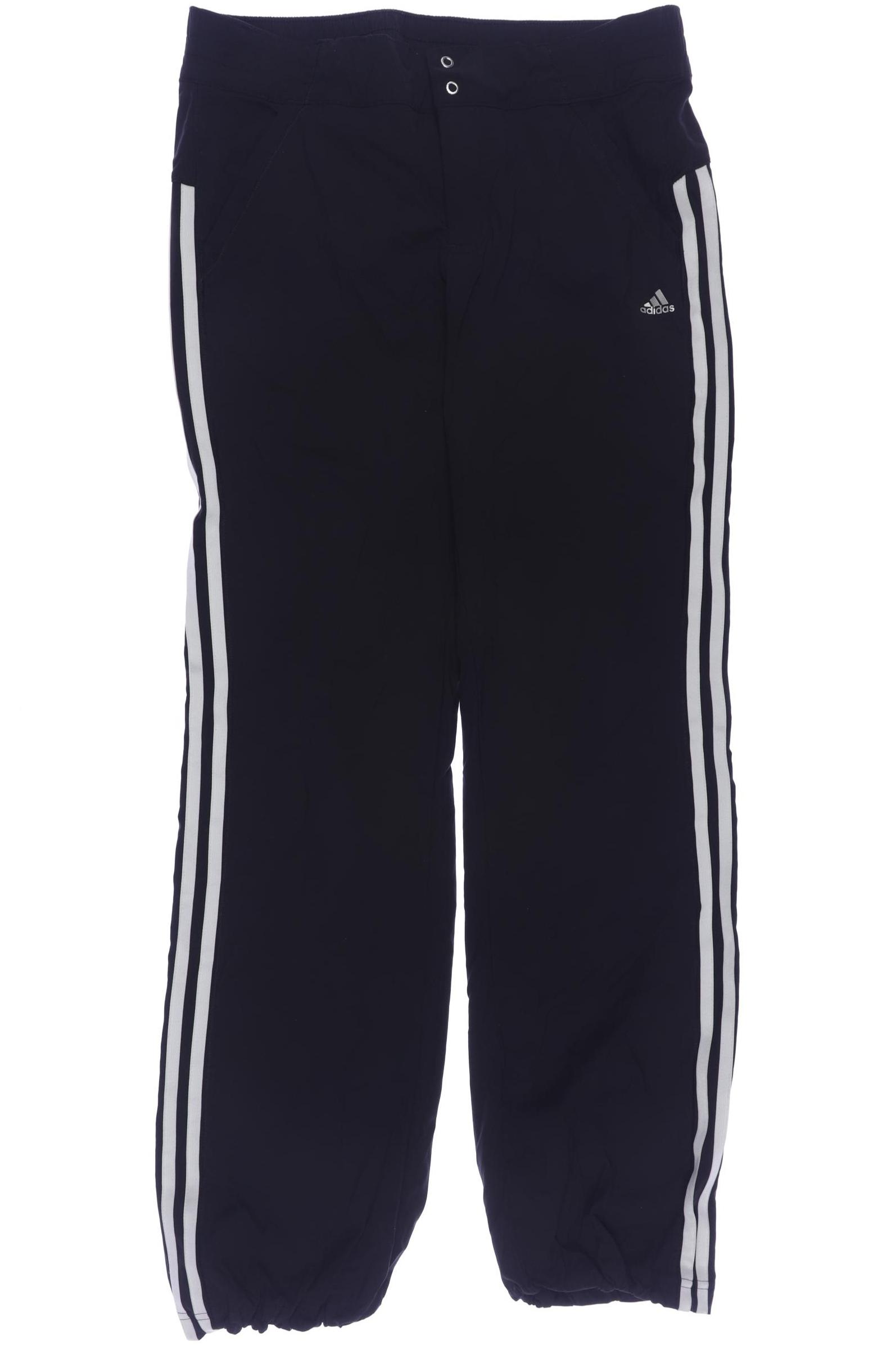 

adidas Damen Stoffhose, schwarz, Gr. 38