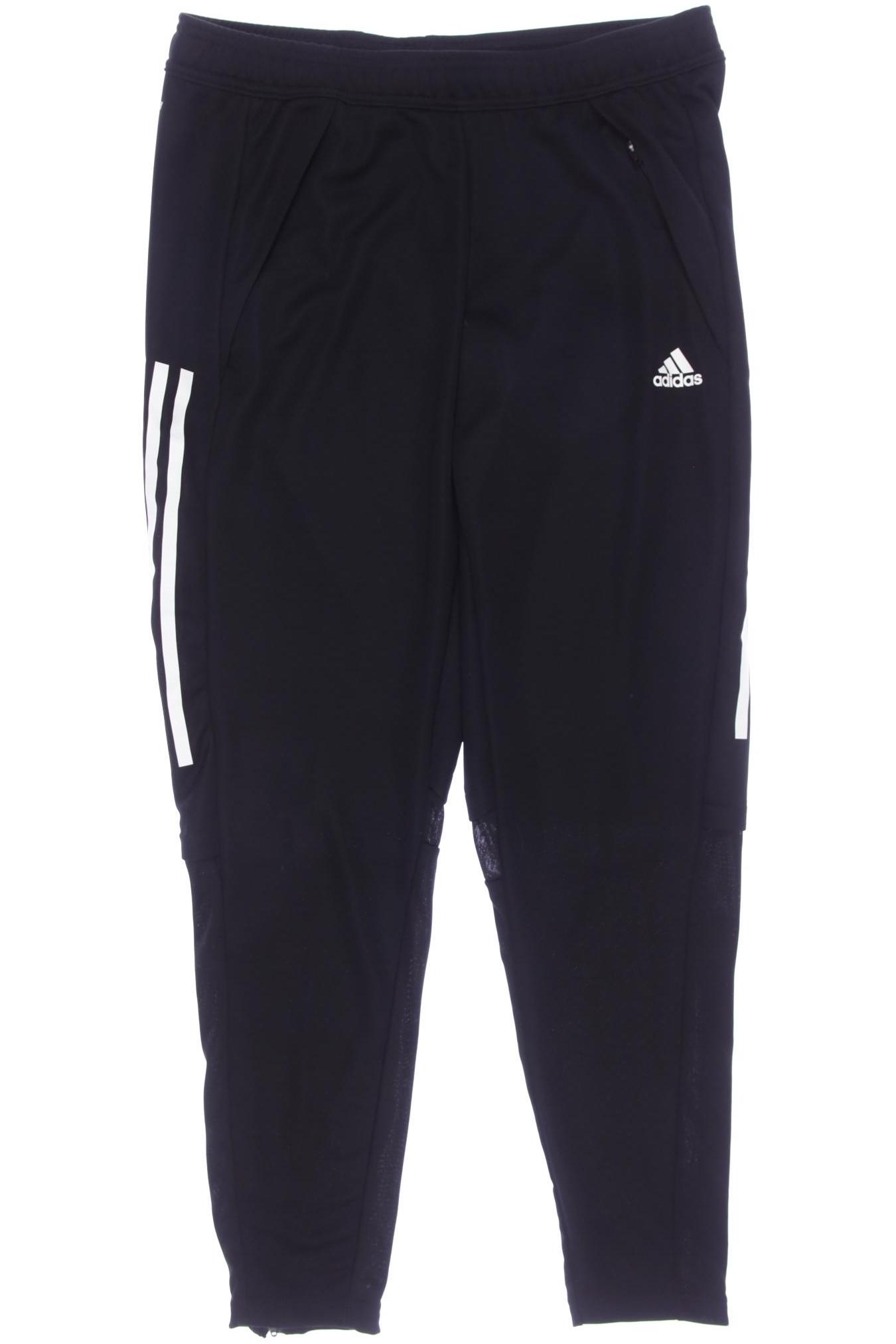 

adidas Damen Stoffhose, schwarz, Gr. 0