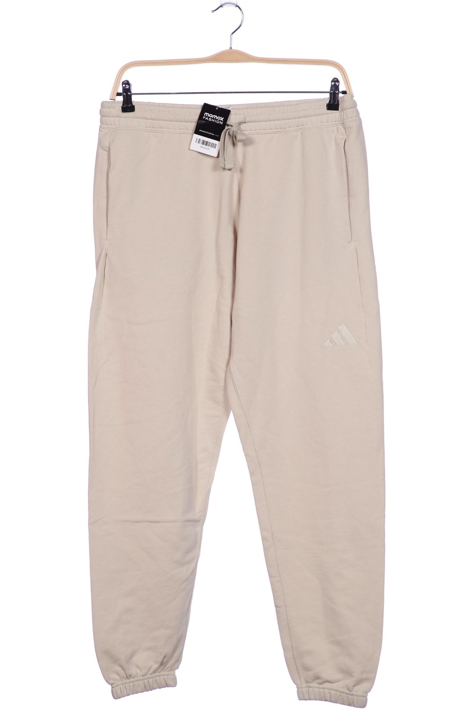 

adidas Damen Stoffhose, beige, Gr. 0