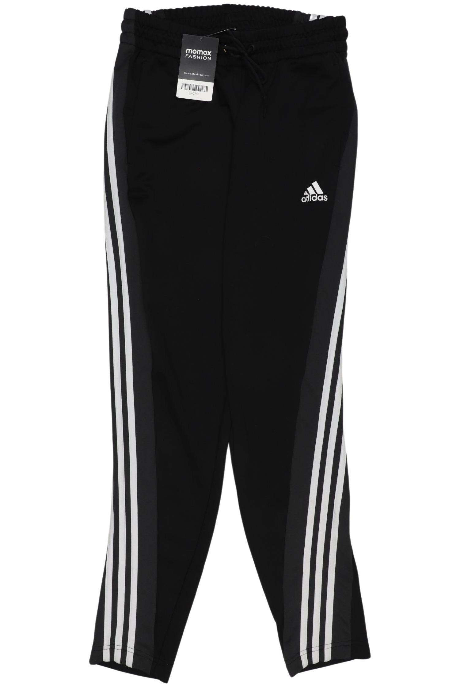 

adidas Damen Stoffhose, schwarz, Gr. 0