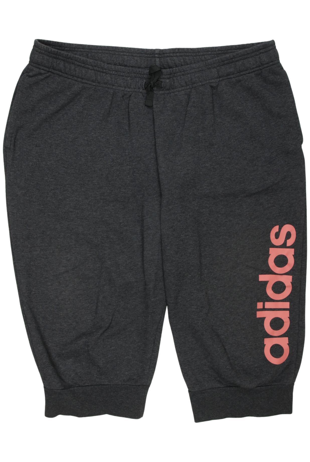 

adidas Damen Stoffhose, grau, Gr. 0