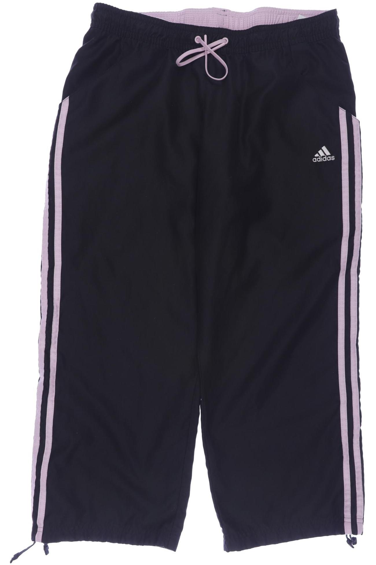 

adidas Damen Stoffhose, schwarz, Gr. 40