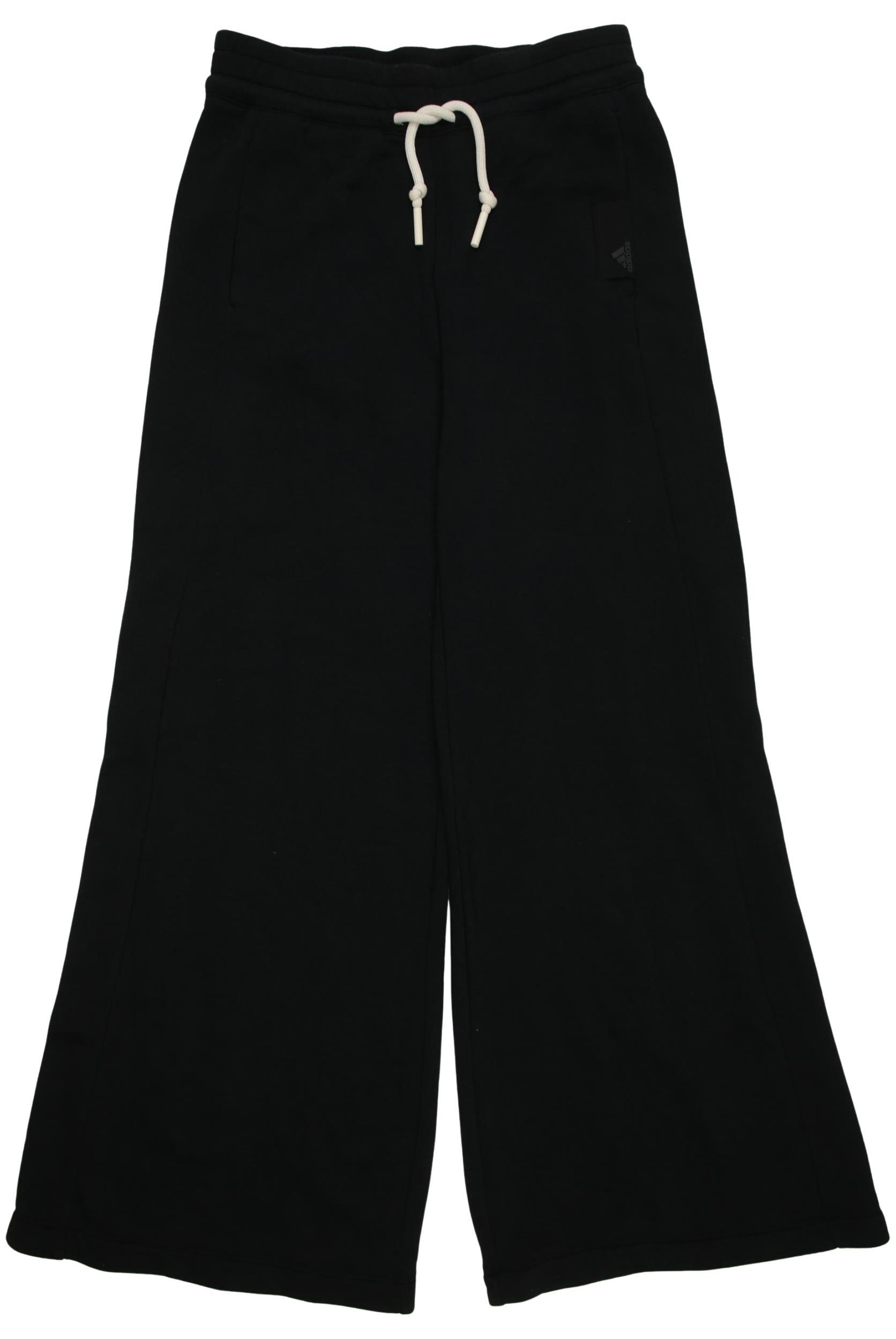 

adidas Damen Stoffhose, schwarz, Gr. 0